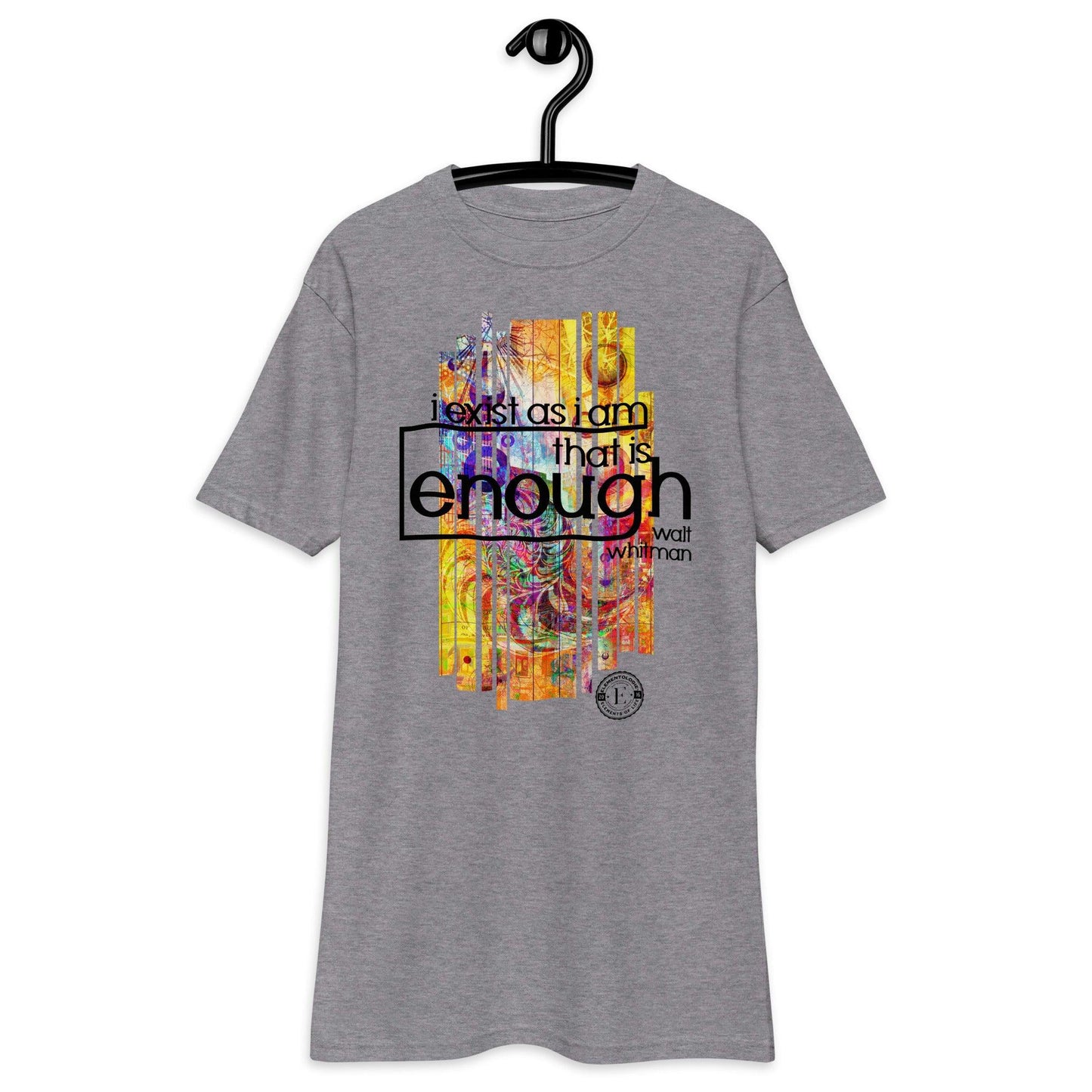 Men’s Premium Heavyweight Tee-I Exist As I Am - Elementologie