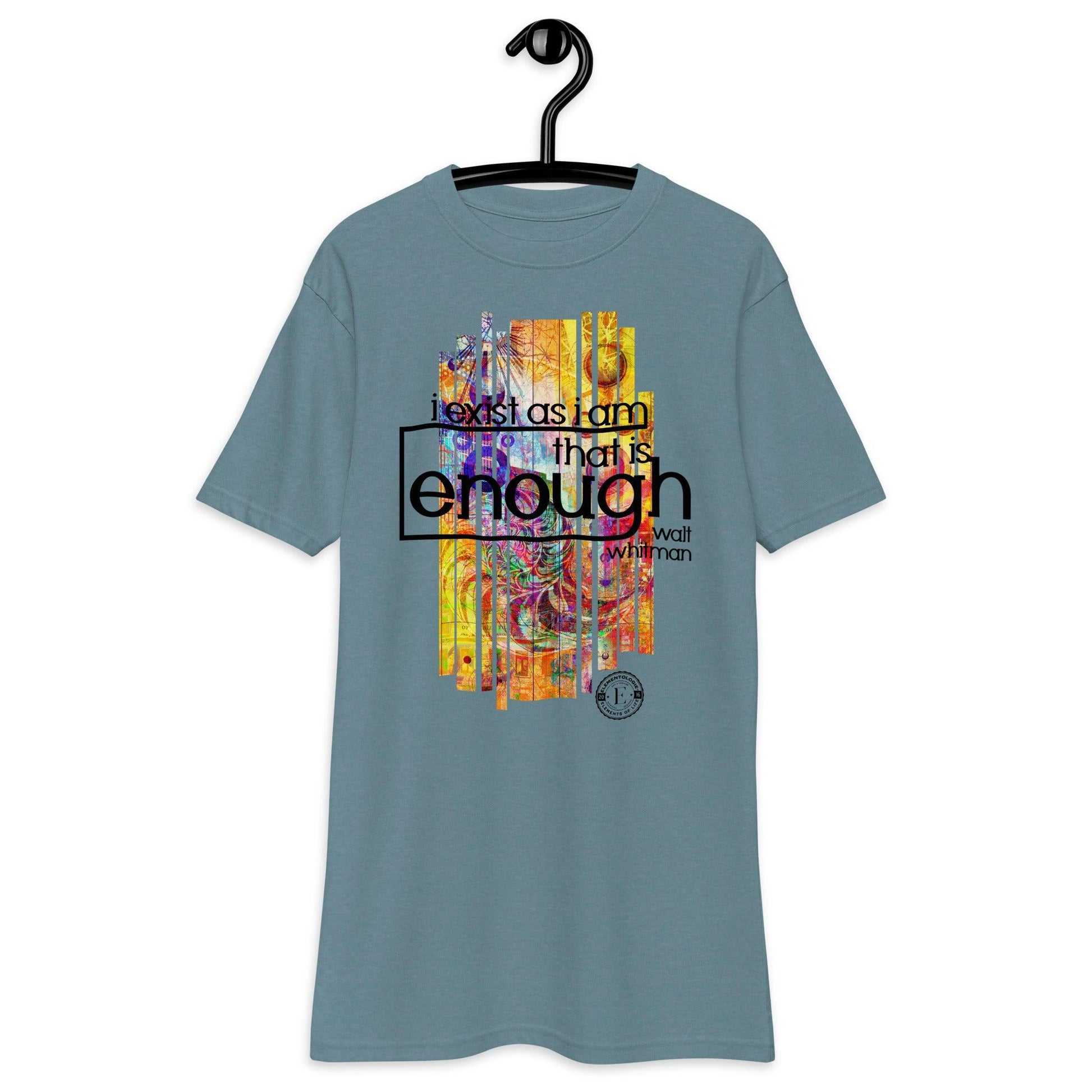 Men’s Premium Heavyweight Tee-I Exist As I Am - Elementologie