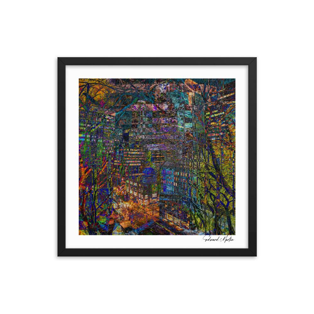 Framed Print-Abstract No. 346 - Elementologie