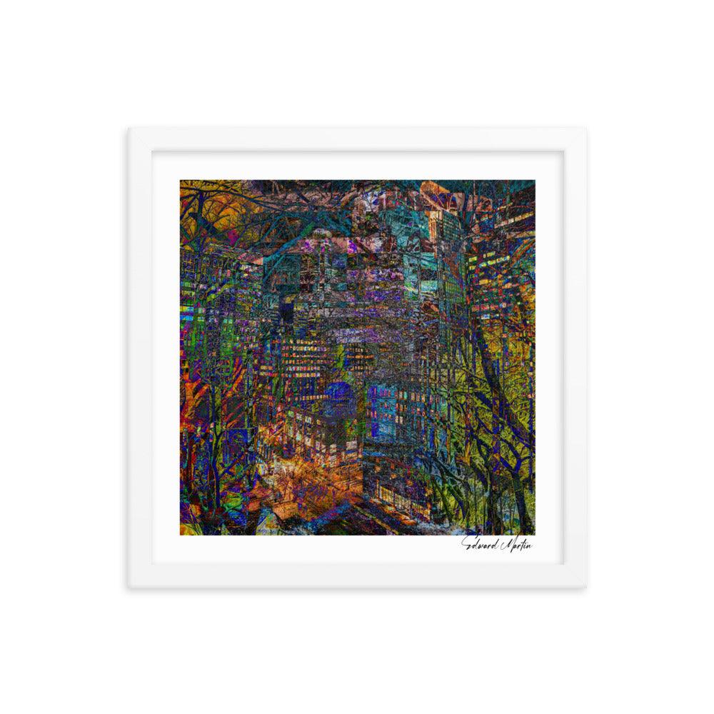 Framed Print-Abstract No. 346 - Elementologie