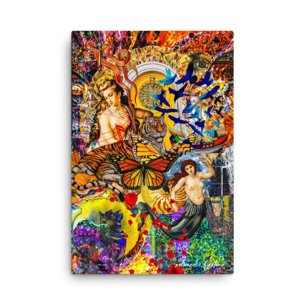 Canvas Print-Dream In Colors - Elementologie