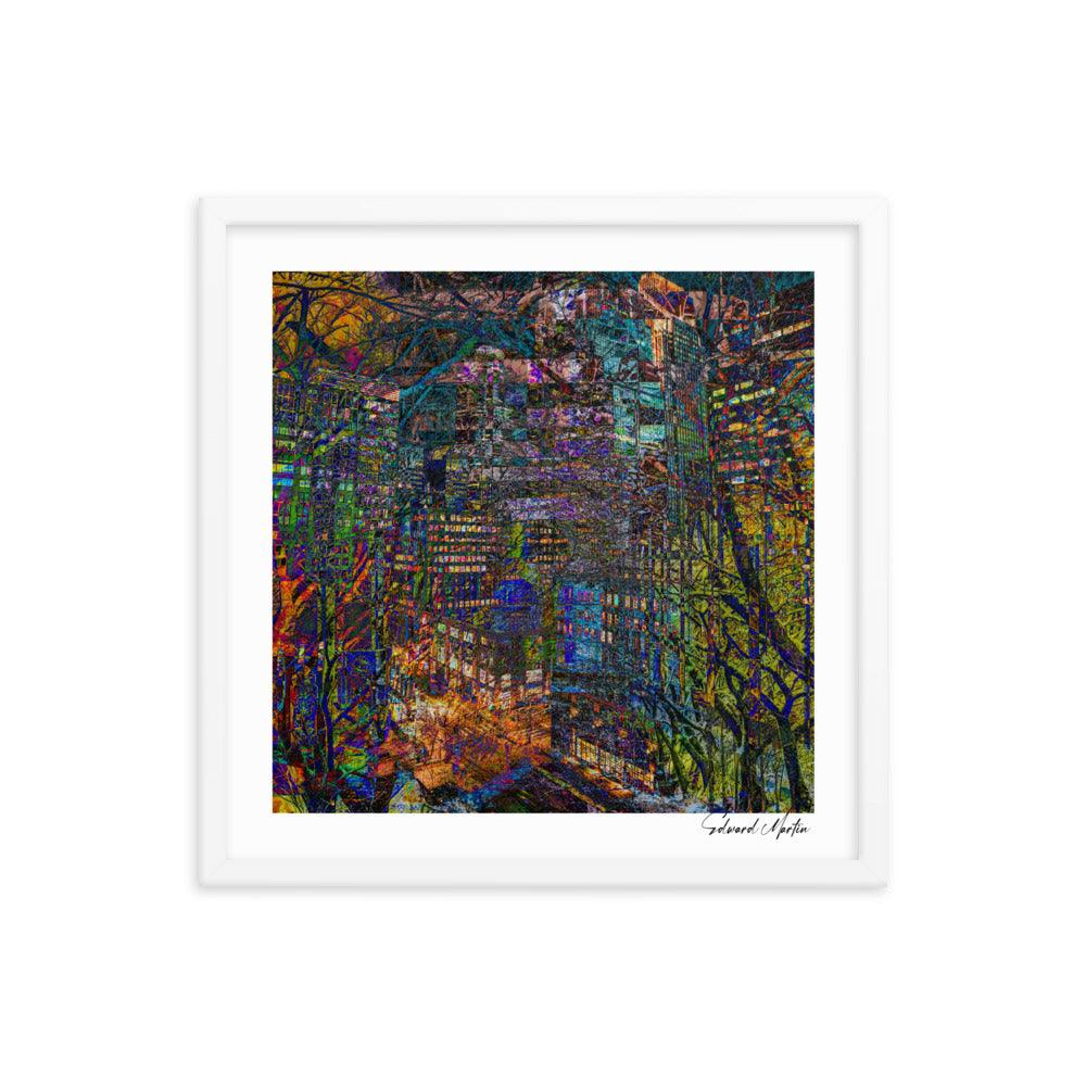 Framed Print-Abstract No. 346 - Elementologie