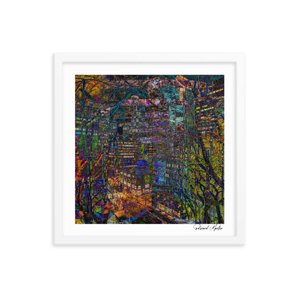 Framed Print-Abstract No. 346 - Elementologie