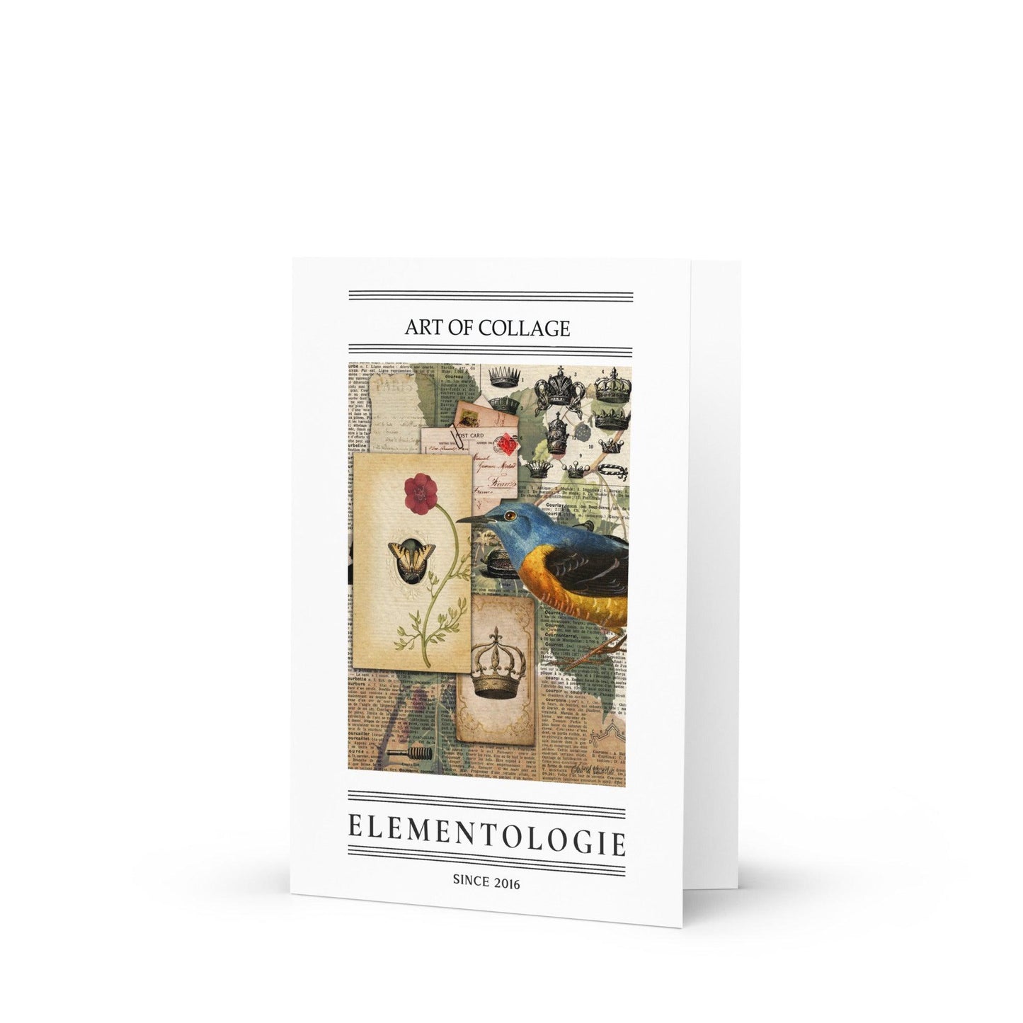 Blank Note Card-Wonderful World - Elementologie