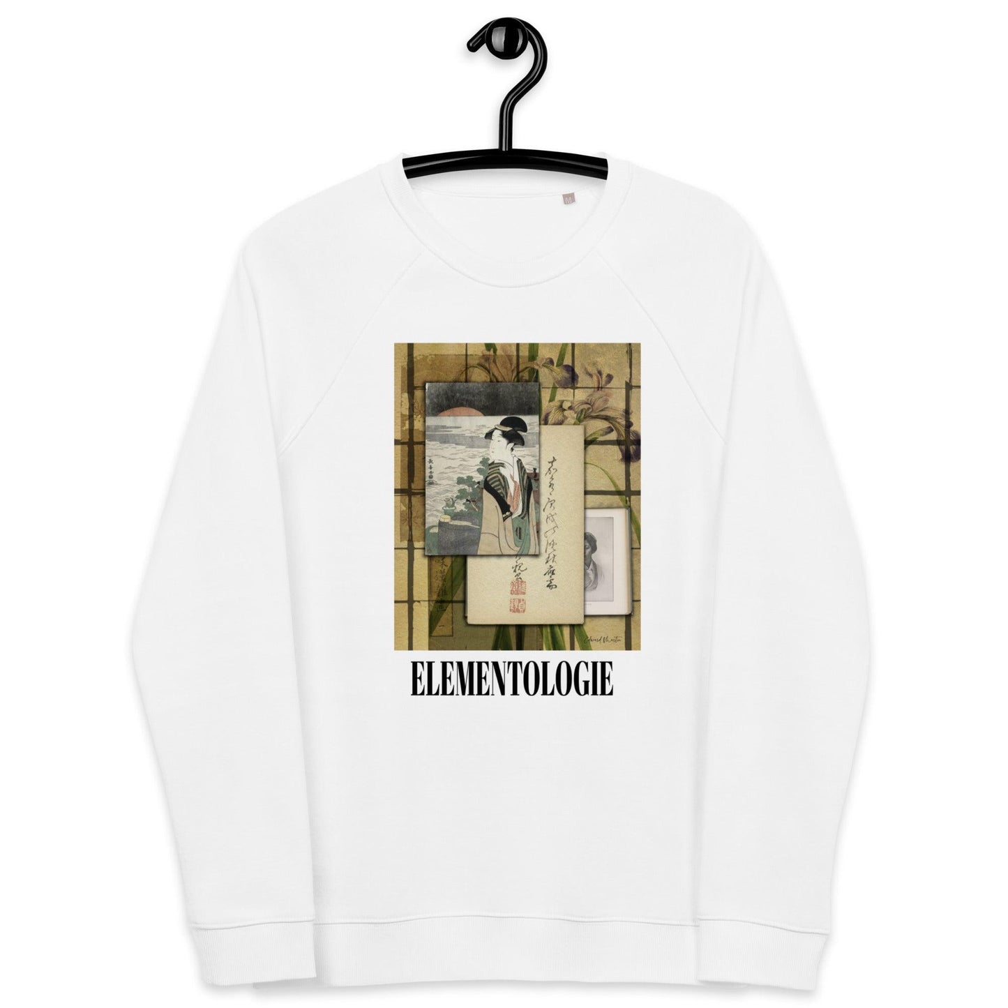 Unisex organic raglan sweatshirt - Premium  from Elementologie - Just $39! Shop now at Elementologie