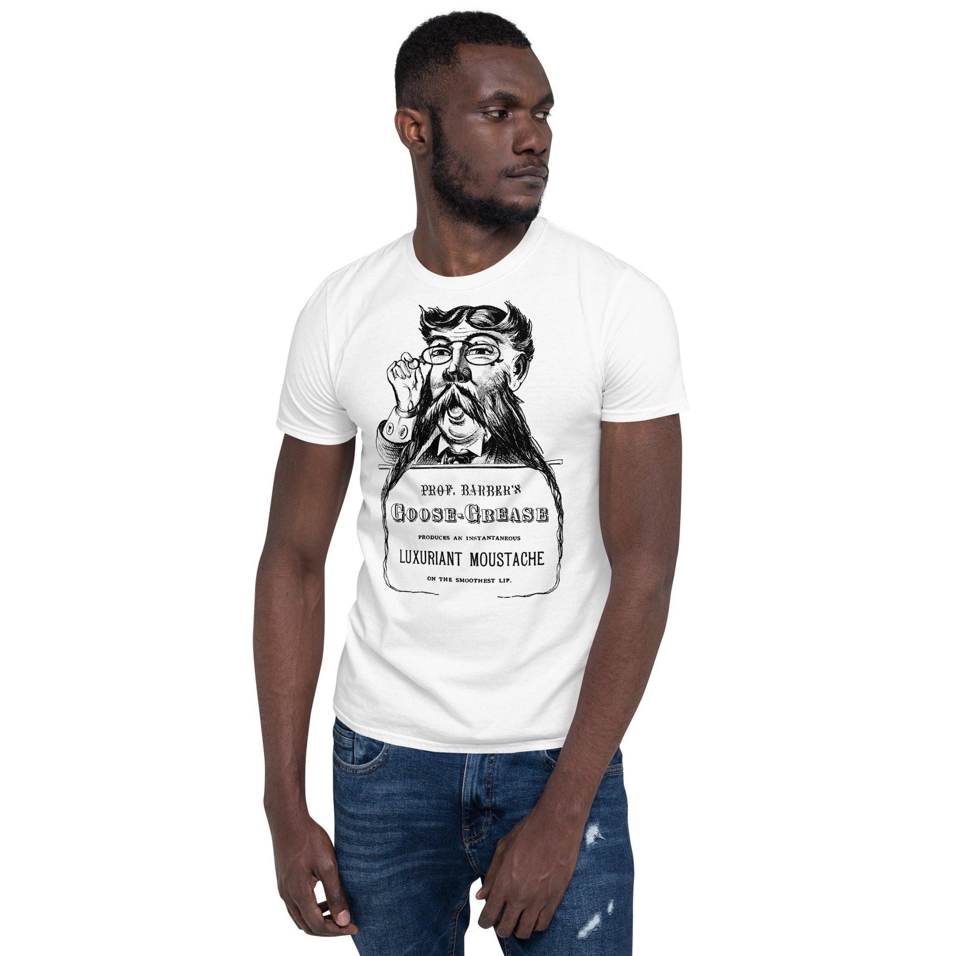 Short-Sleeve T-Shirt-Luxuriant Moustache - Premium  from Elementologie - Just $17.50! Shop now at Elementologie