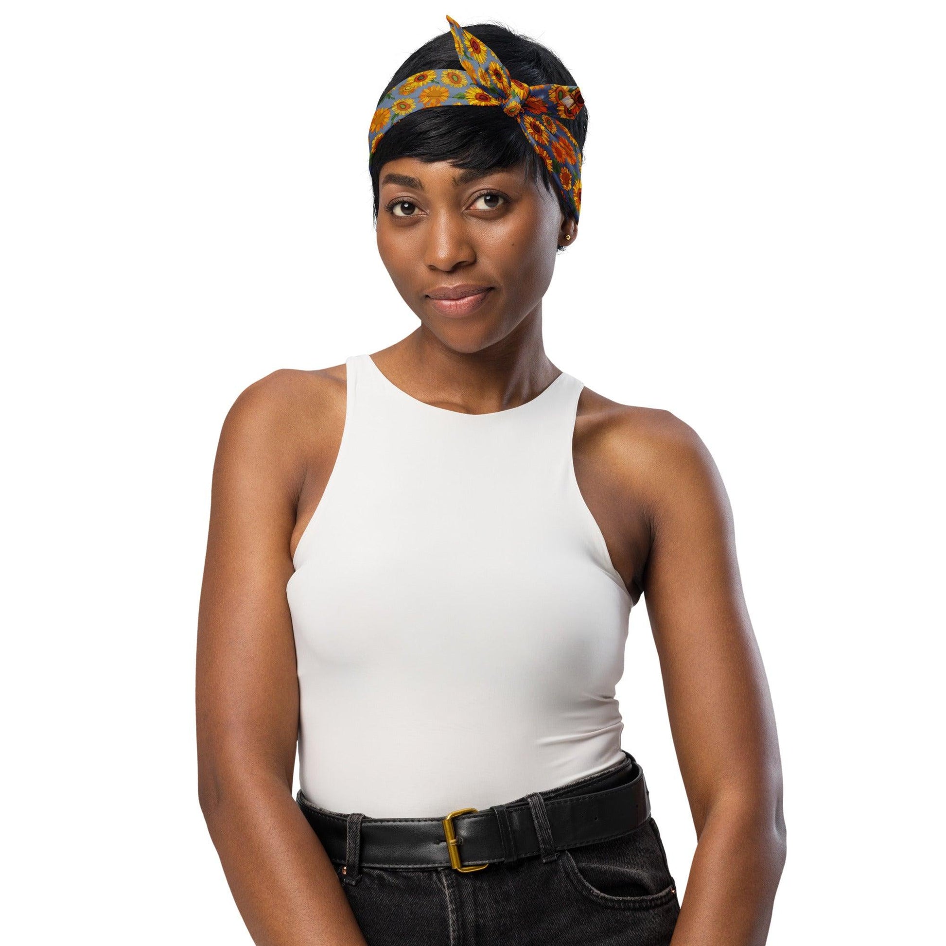 All-over print bandana - Premium  from Elementologie - Just $17.50! Shop now at Elementologie