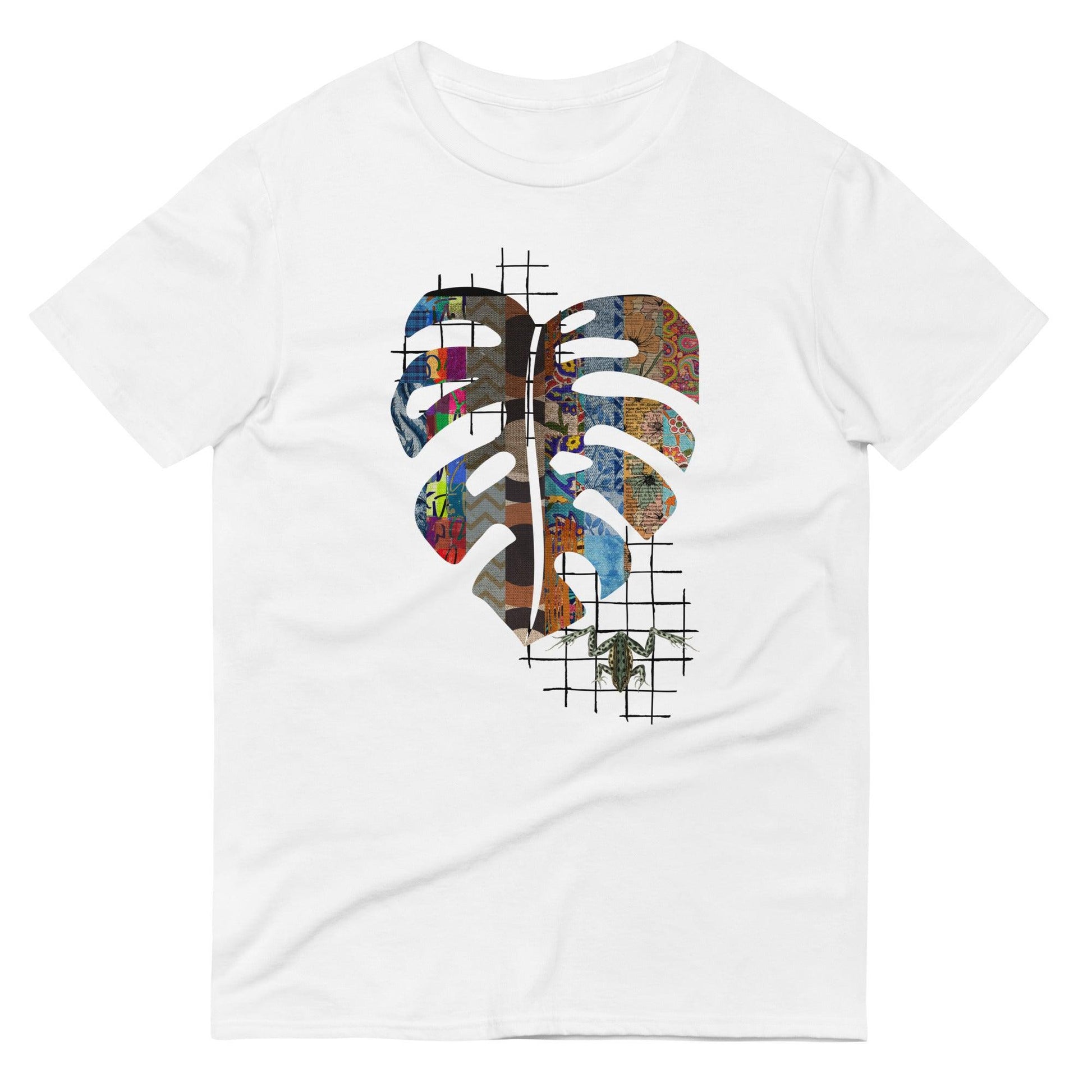 Unisex Short-Sleeve T-Shirt-Tropical Leaf - Premium  from Elementologie - Just $22.50! Shop now at Elementologie