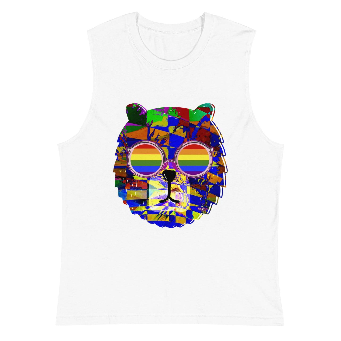 Muscle Shirt-LGBTQ+ Bear - Premium  from Elementologie - Just $24.75! Shop now at Elementologie