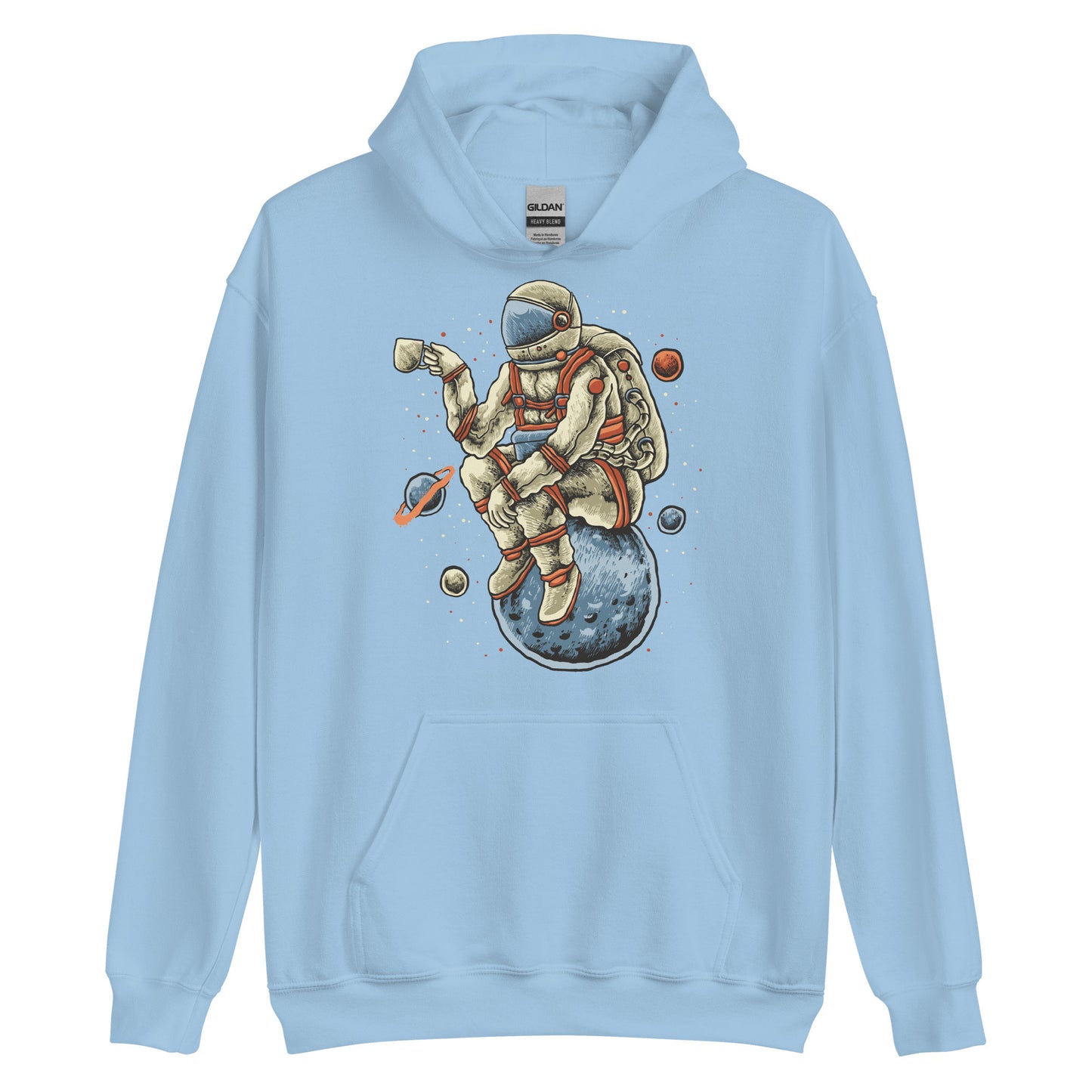 Unisex Hoodie Space Coffee - Premium  from Elementologie - Just $45.99! Shop now at Elementologie