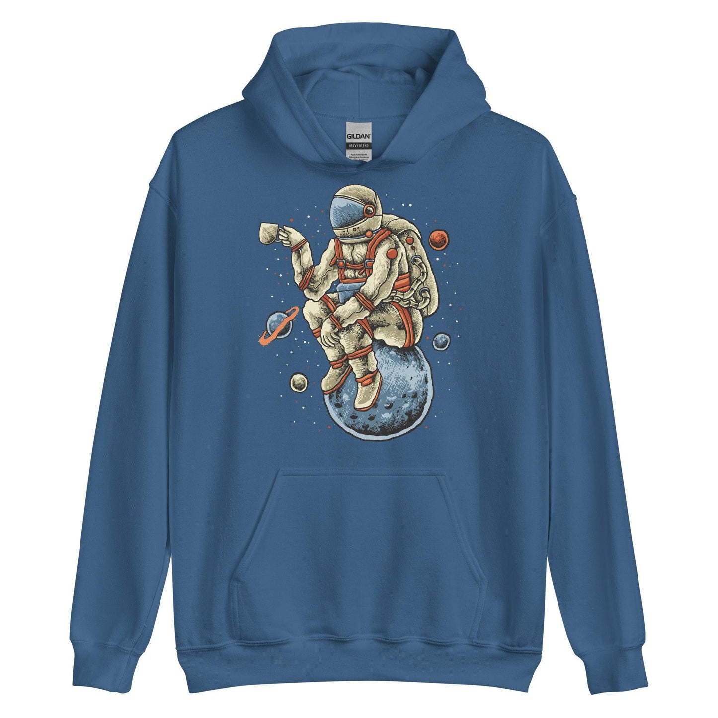 Unisex Hoodie Space Coffee - Premium  from Elementologie - Just $45.99! Shop now at Elementologie