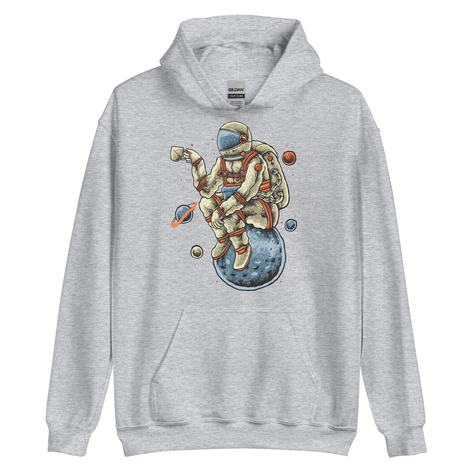 Unisex Hoodie Space Coffee - Premium  from Elementologie - Just $45.99! Shop now at Elementologie