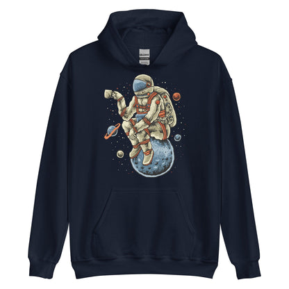 Unisex Hoodie Space Coffee - Premium  from Elementologie - Just $45.99! Shop now at Elementologie