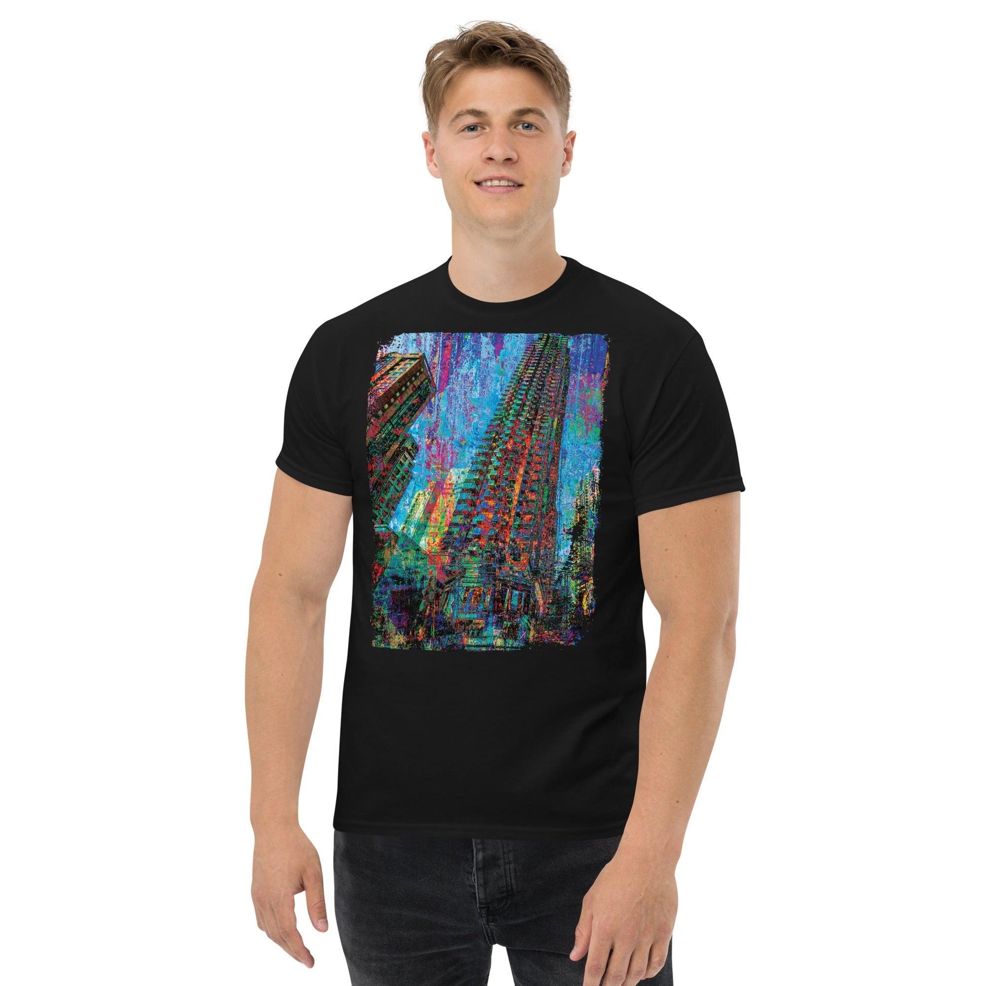 Men's Classic Tee-Abstract No.135 - Premium  from Elementologie - Just $22! Shop now at Elementologie