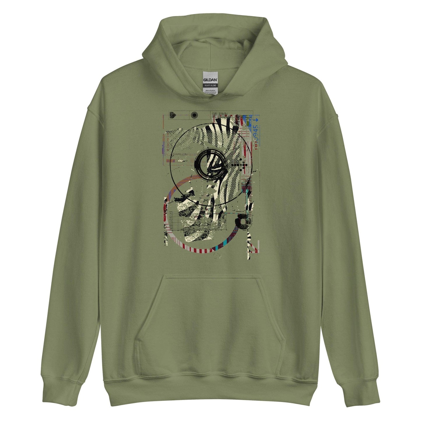 Unisex Hoodie-Graphic N0.98 by Edward Martin - Premium  from Elementologie - Just $41.99! Shop now at Elementologie