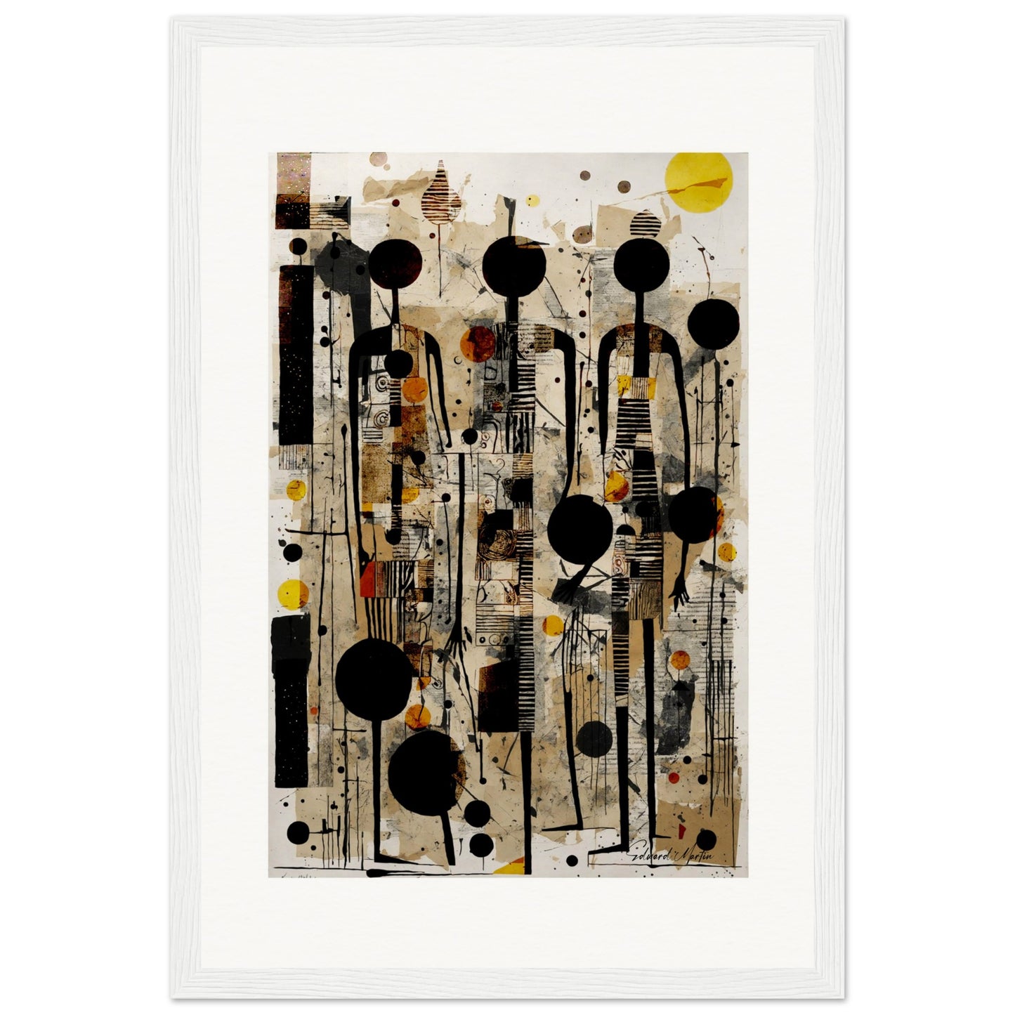 Elegant Museum-Quality Framed Poster with Archival Paper