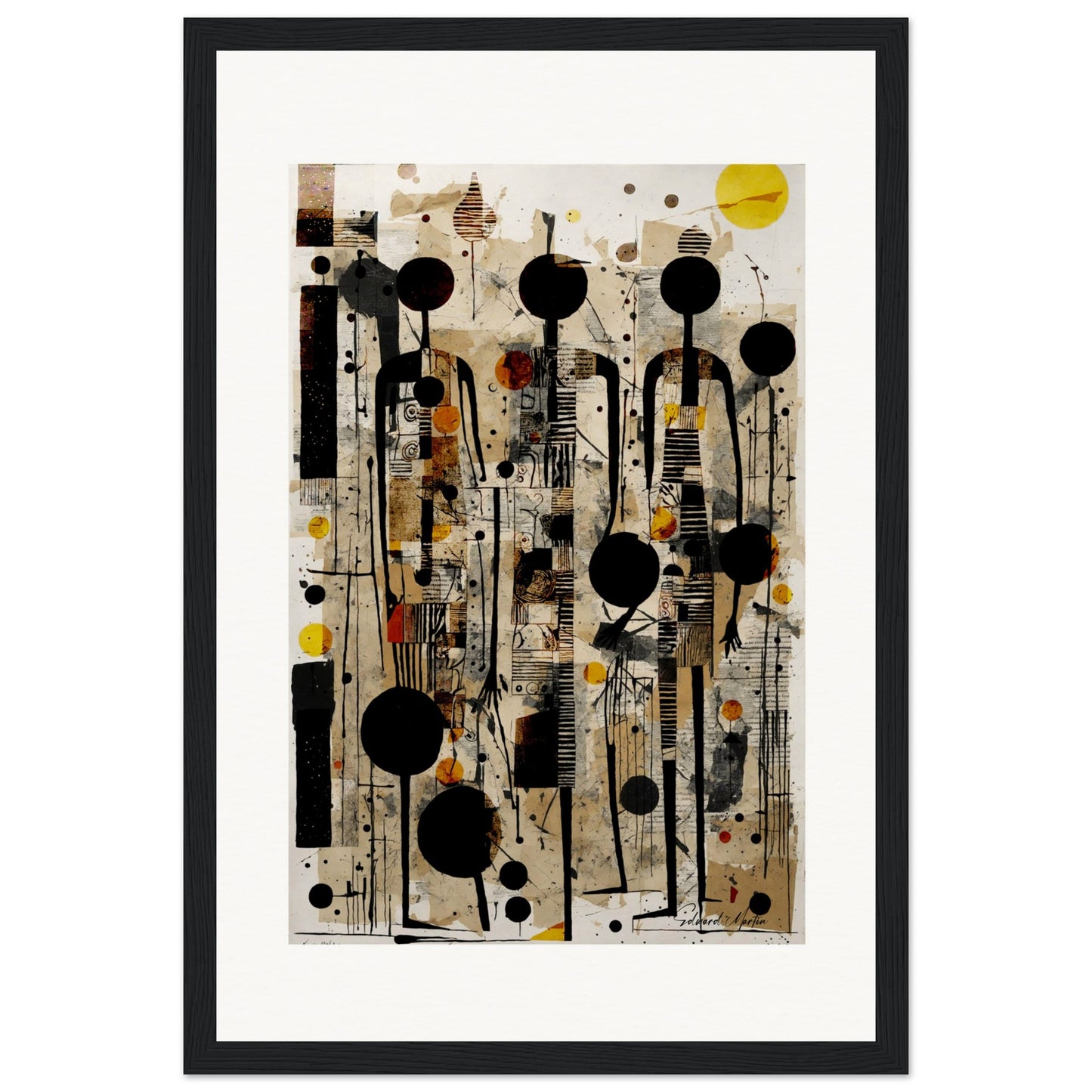 Elegant Museum-Quality Framed Poster with Archival Paper