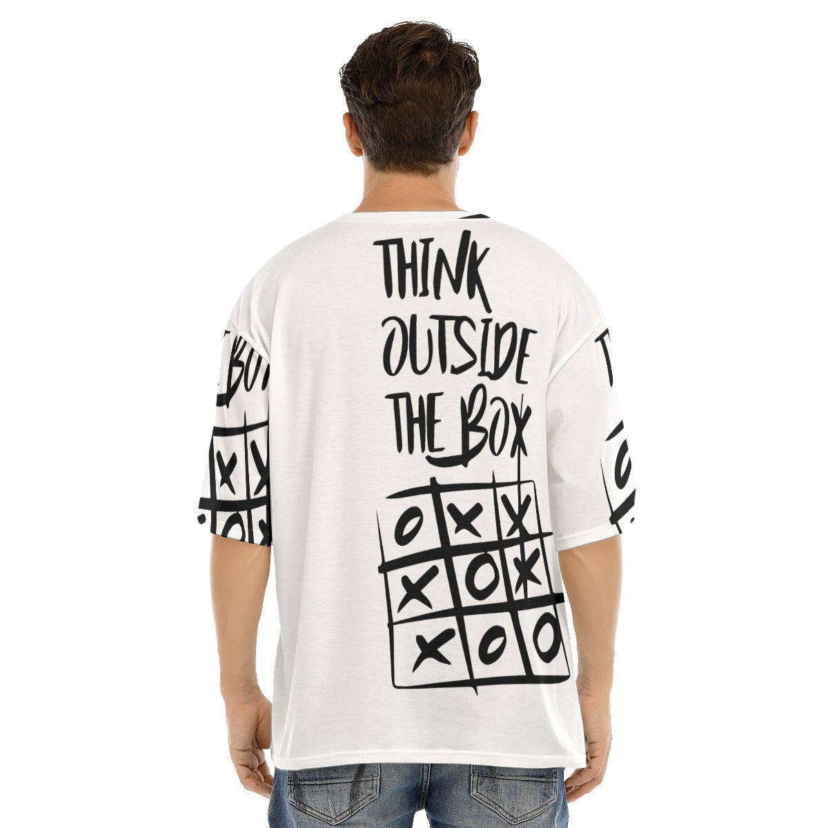 T-shirt With Half Sleeve-Outside the Box