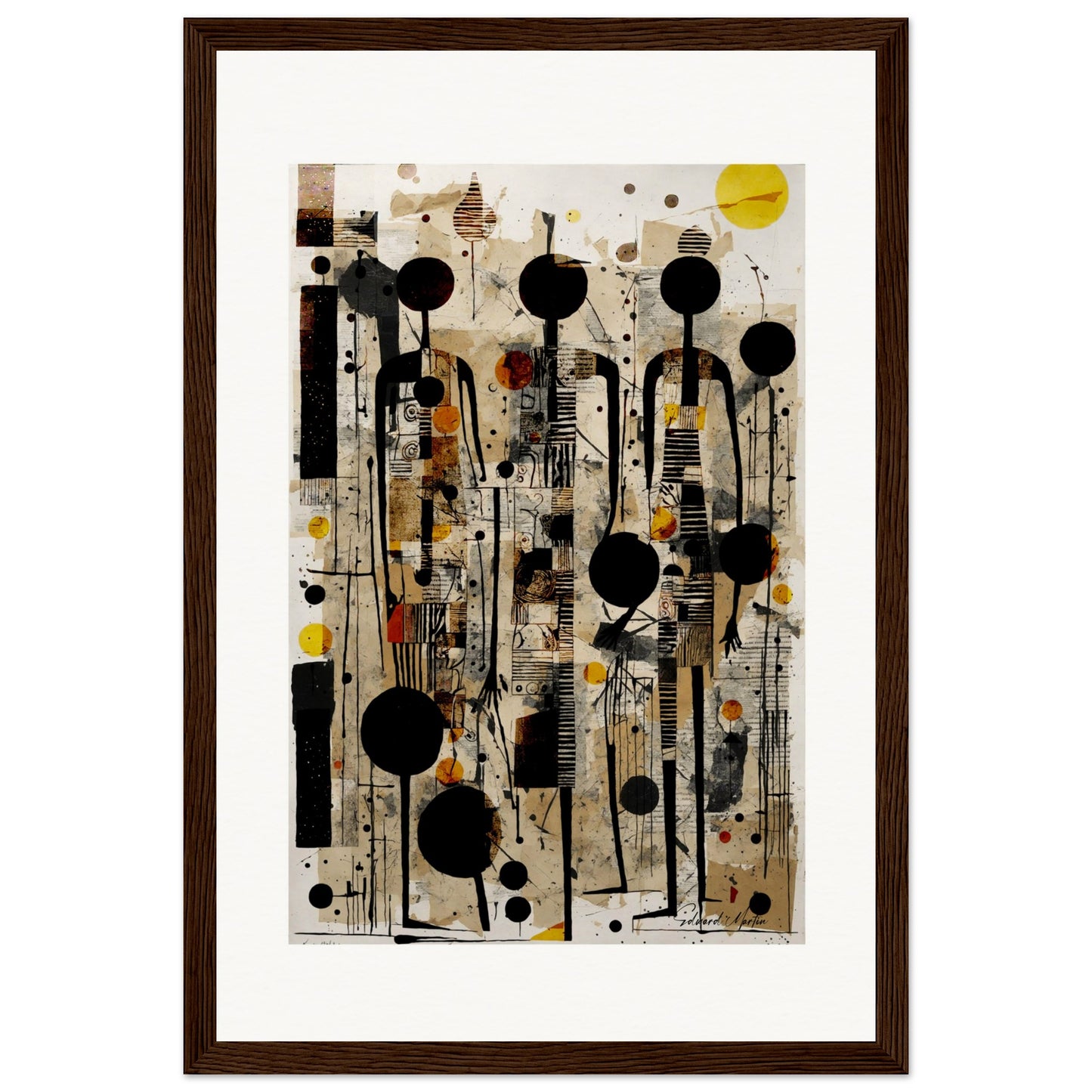 Elegant Museum-Quality Framed Poster with Archival Paper