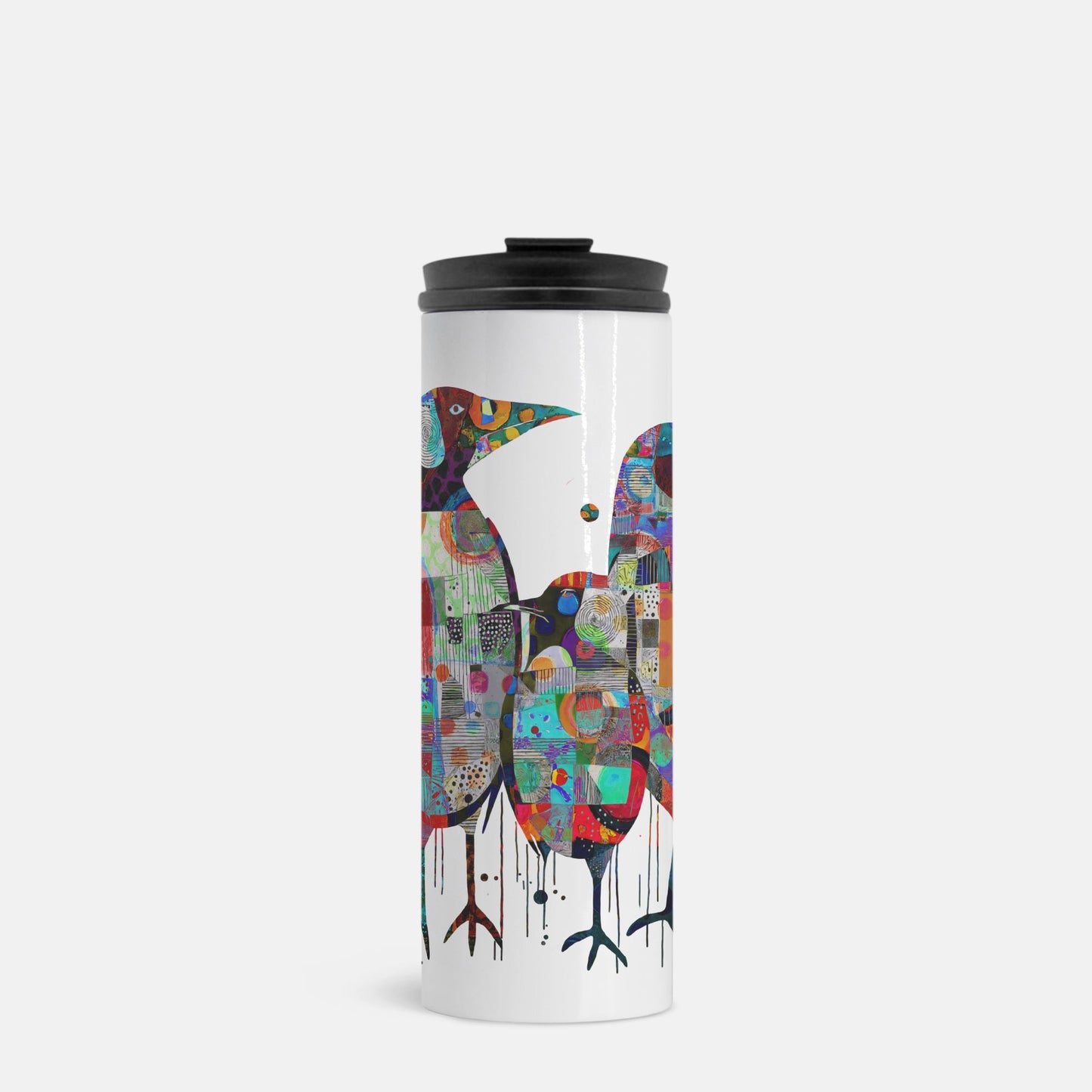 Thermal Tumbler 16 oz.-Collage Birds