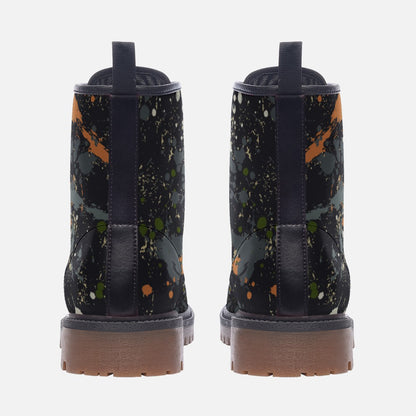 Unisex Boots-Painted Camo