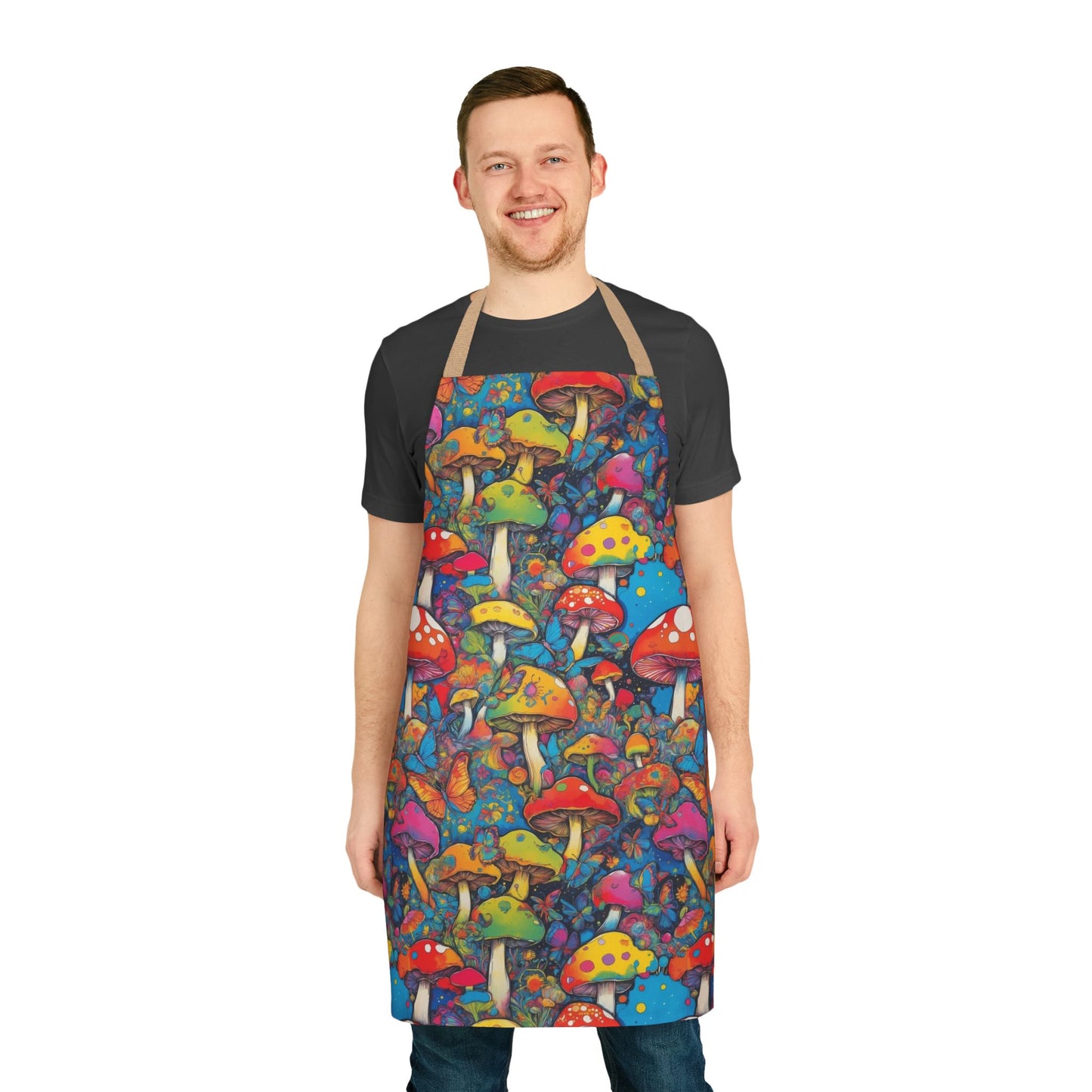 Apron, 5-Color Straps (AOP)