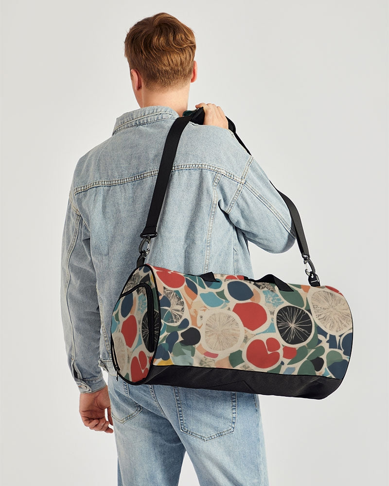 Retro Collage Gym Bag  | Sports Duffle Bag