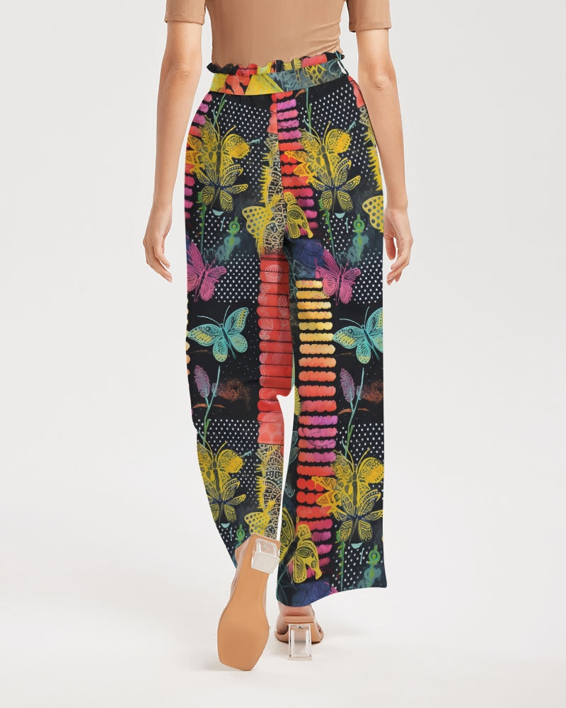 Women's High-Rise Wide Leg Pants-Soto