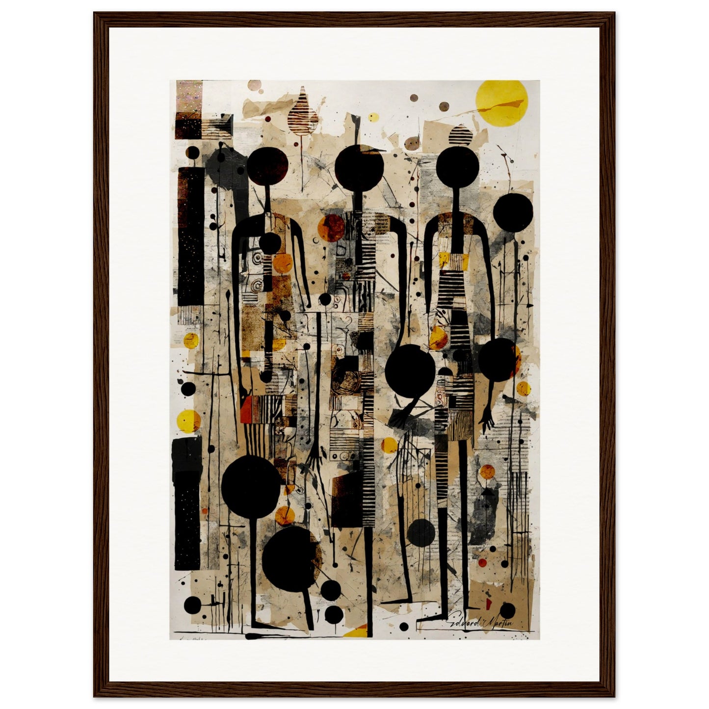 Elegant Museum-Quality Framed Poster with Archival Paper