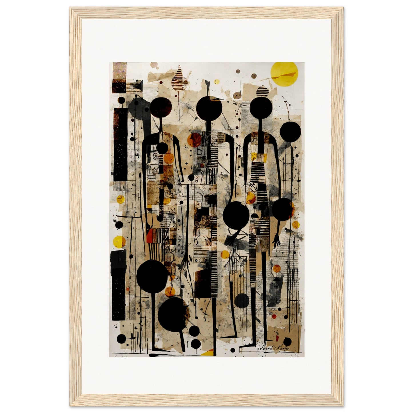 Elegant Museum-Quality Framed Poster with Archival Paper