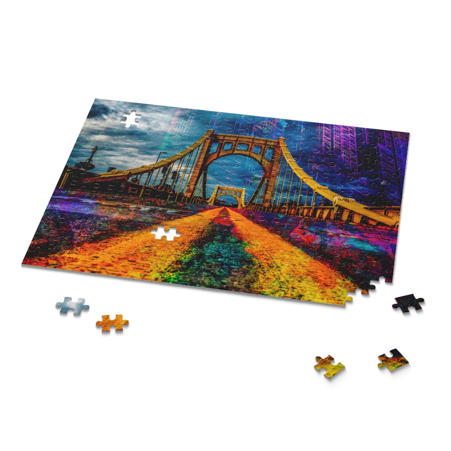 Golden Bridge Puzzle (120, 252, 500-Piece)