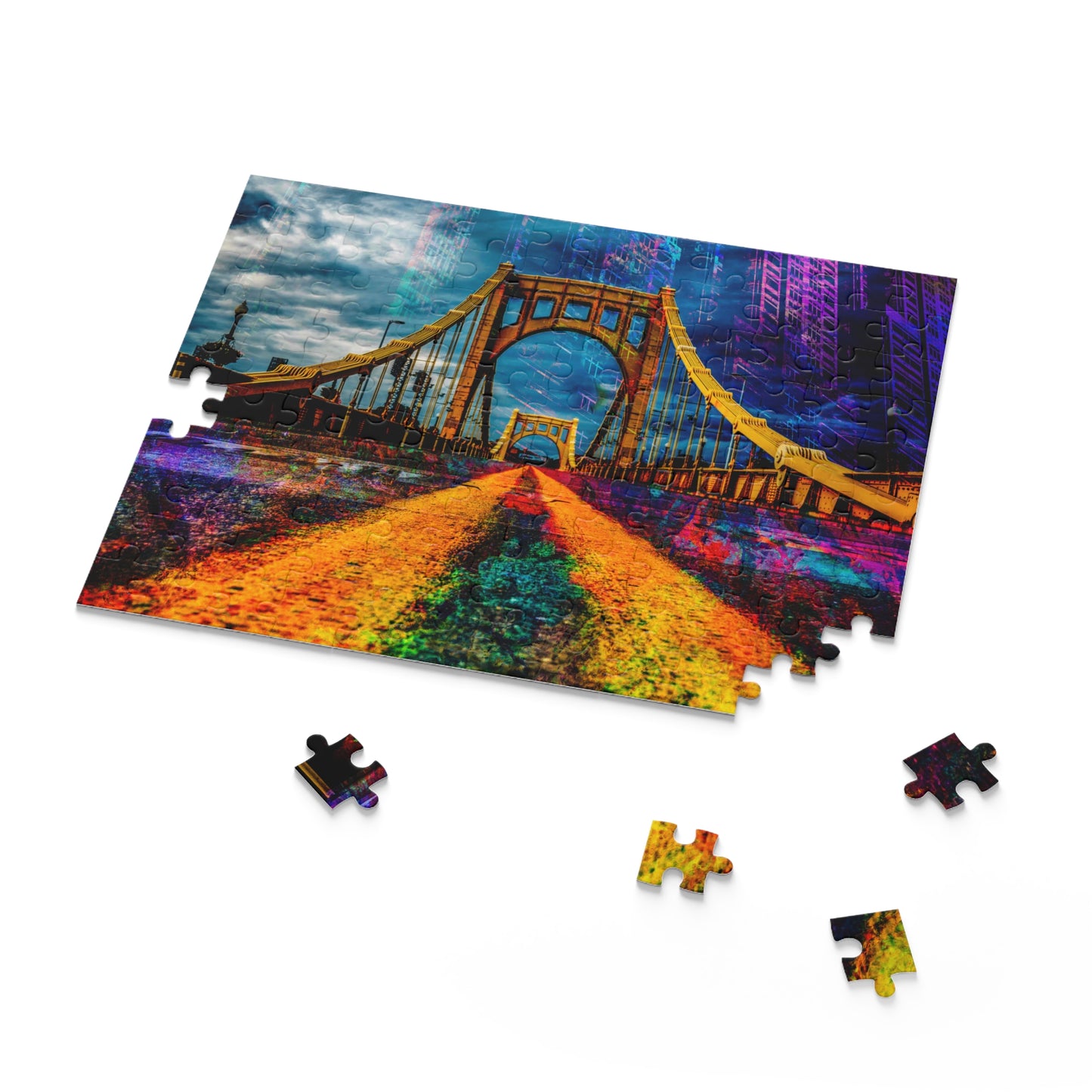 Golden Bridge Puzzle (120, 252, 500-Piece)