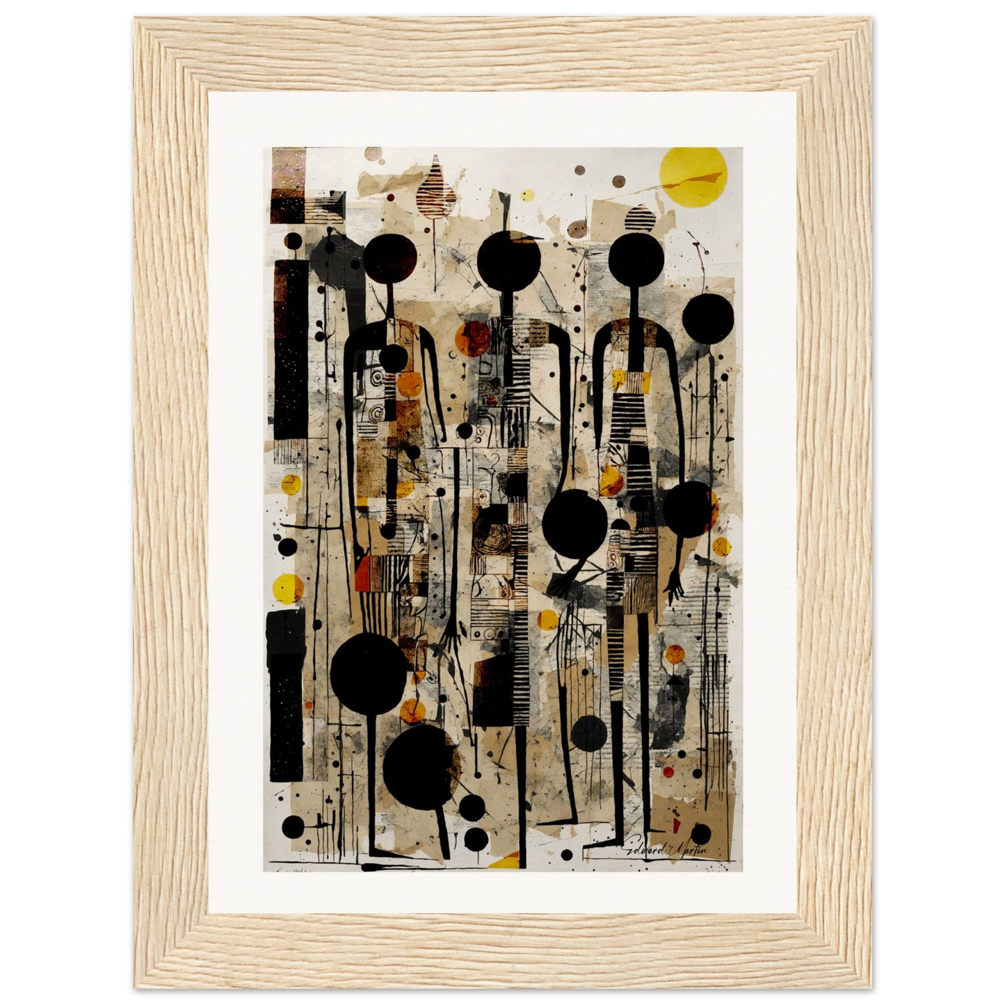 Elegant Museum-Quality Framed Poster with Archival Paper