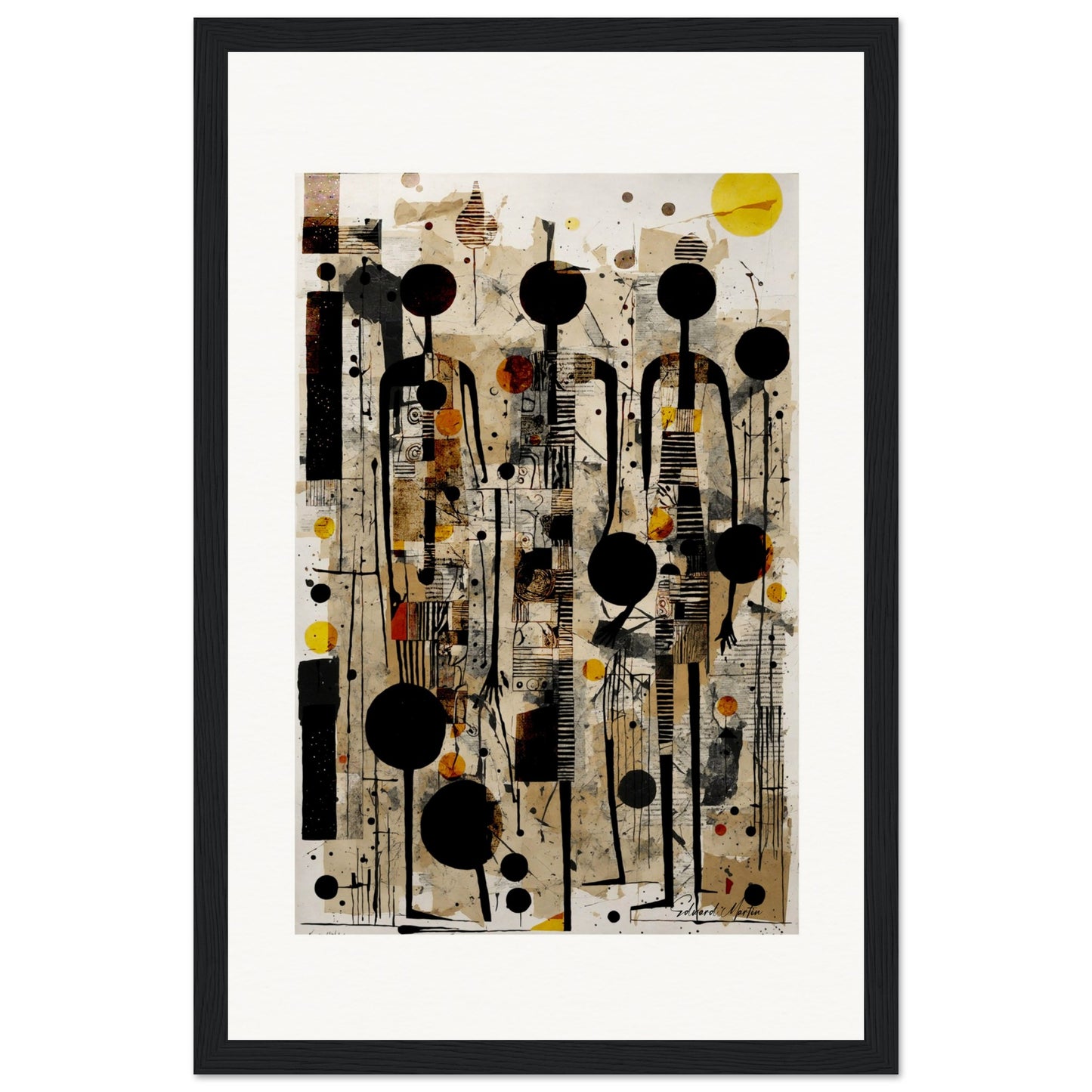 Elegant Museum-Quality Framed Poster with Archival Paper