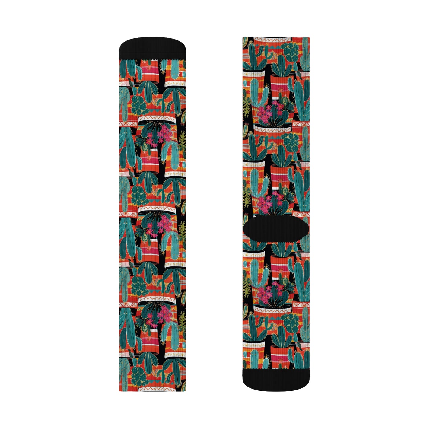 Fashionable Cactus Socks - Stylish Comfort Unisex