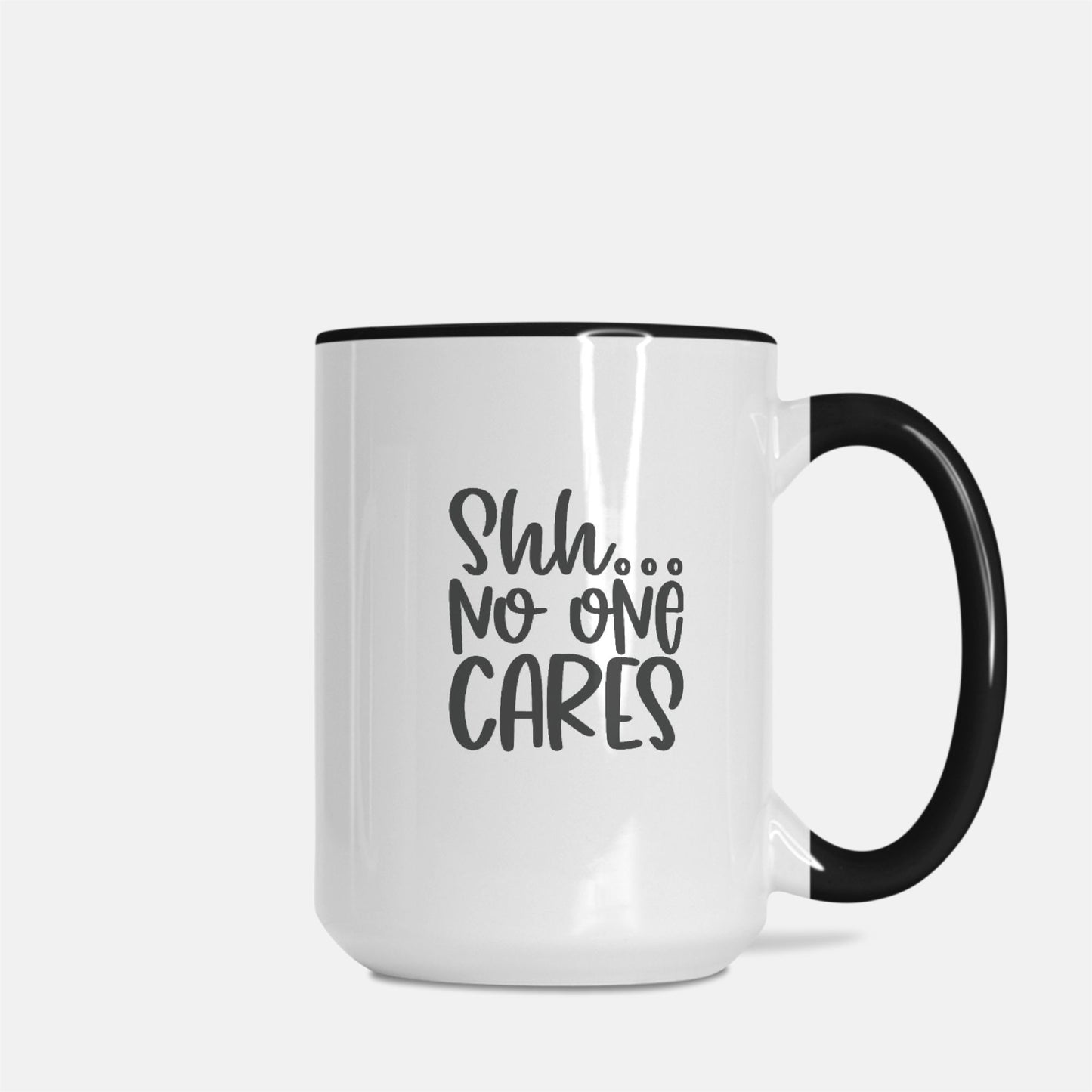 Mug Deluxe 15oz. No One Cares