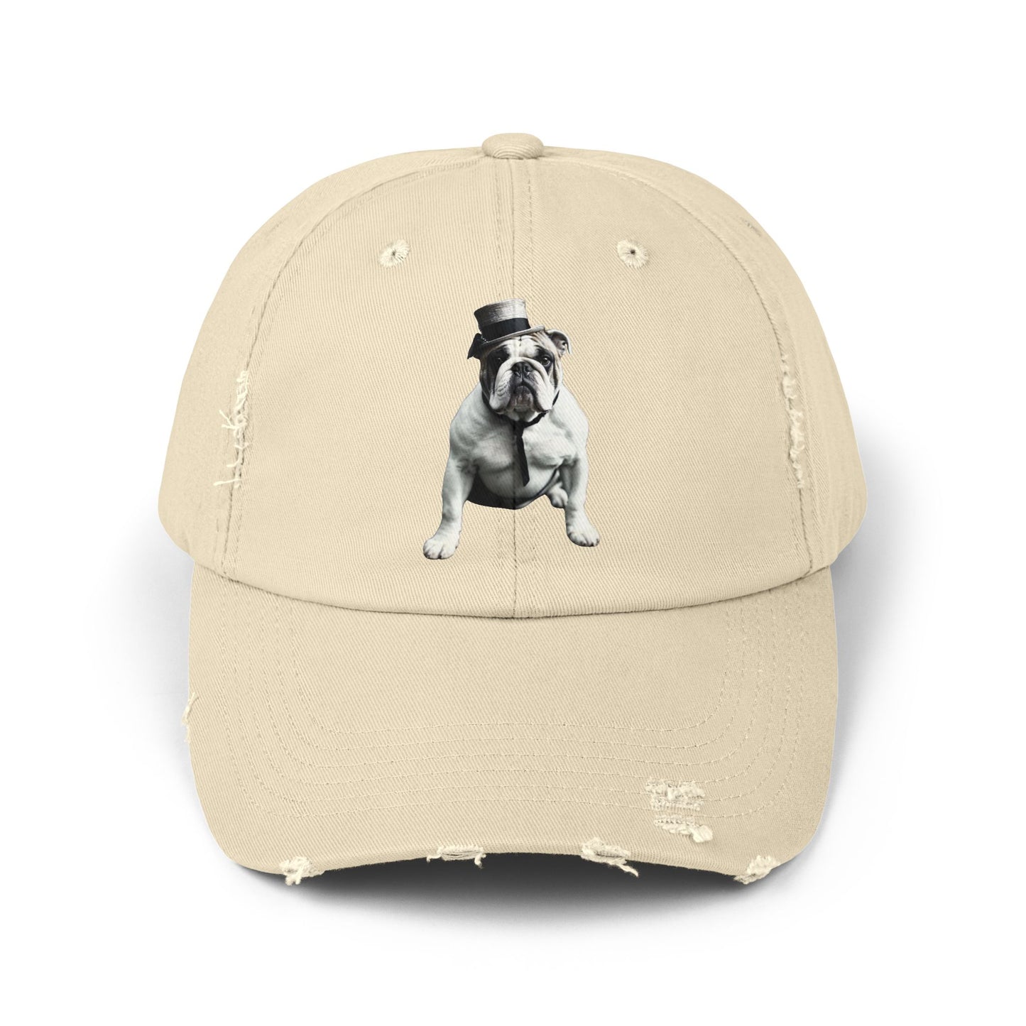 Unisex Distressed Cotton Cap - Good Boy