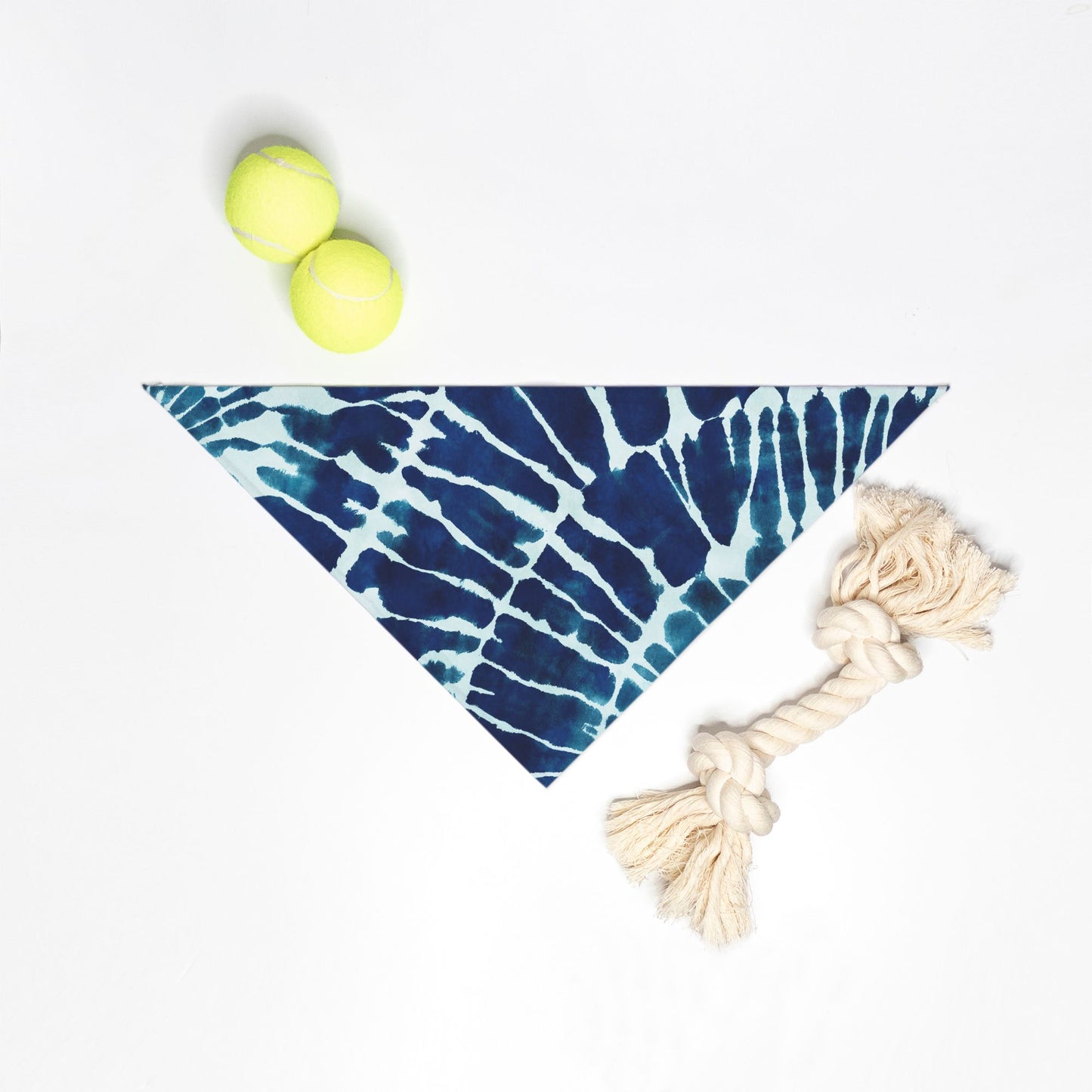 Small Breed Pet Bandana| shibori