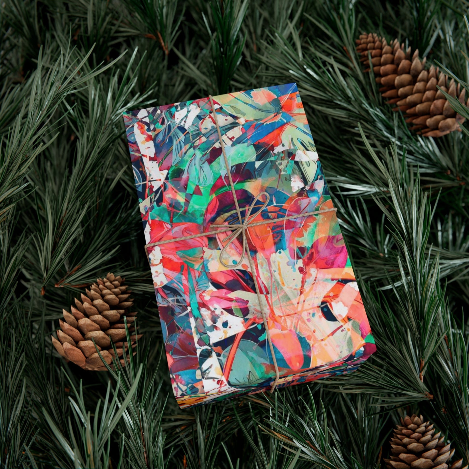 Unwrap the Extraordinary: Elementologie Premium Wrapping Paper - Eye-Catching Prints, Timeless Sophistication - Premium Home Decor from Printify - Just $9.09! Shop now at Elementologie