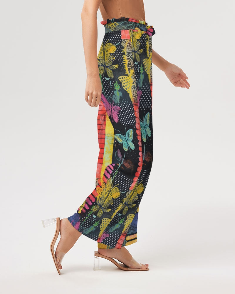 Women's High-Rise Wide Leg Pants-Soto