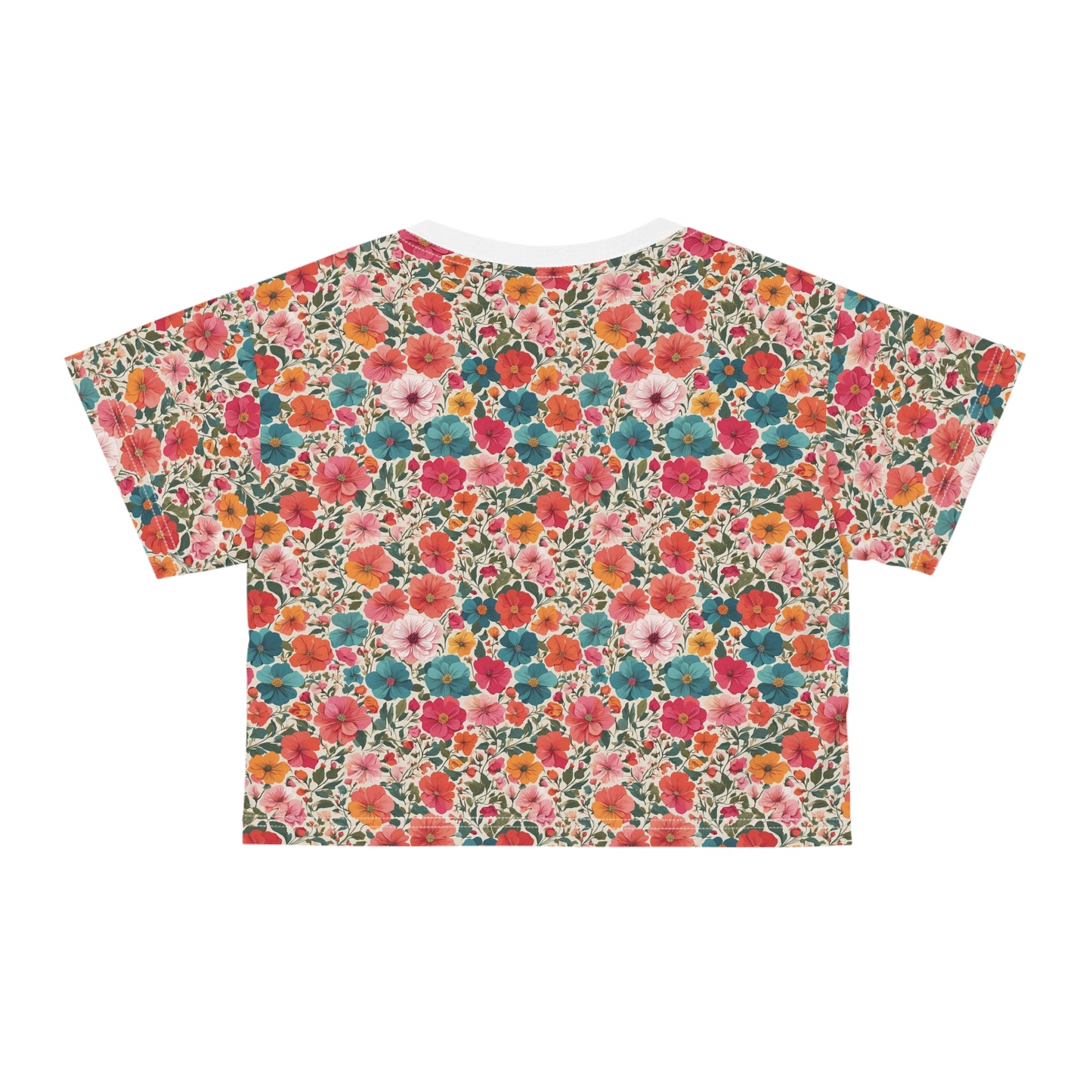 Crop Tee - Premium All Over Prints from Printify - Just $36.05! Shop now at Elementologie