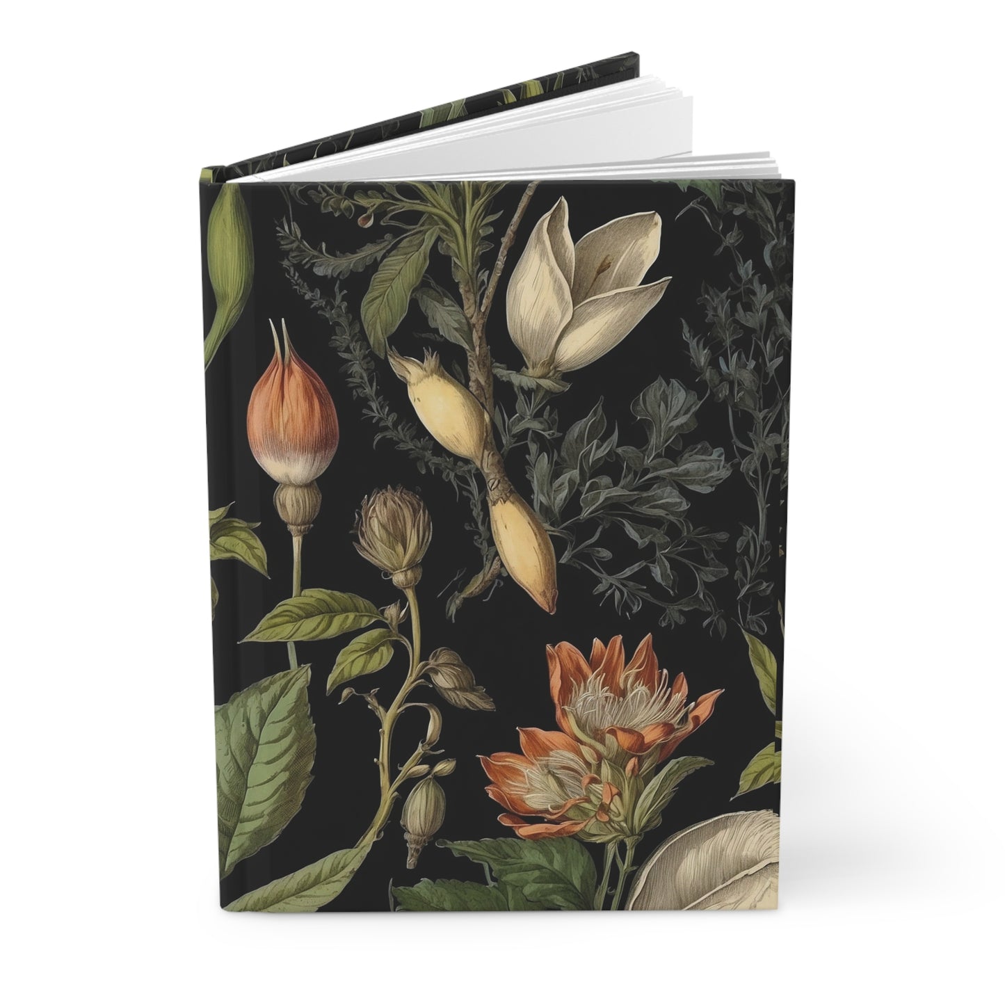 Stylish Matte Hardcover Journal | Botanica Collection