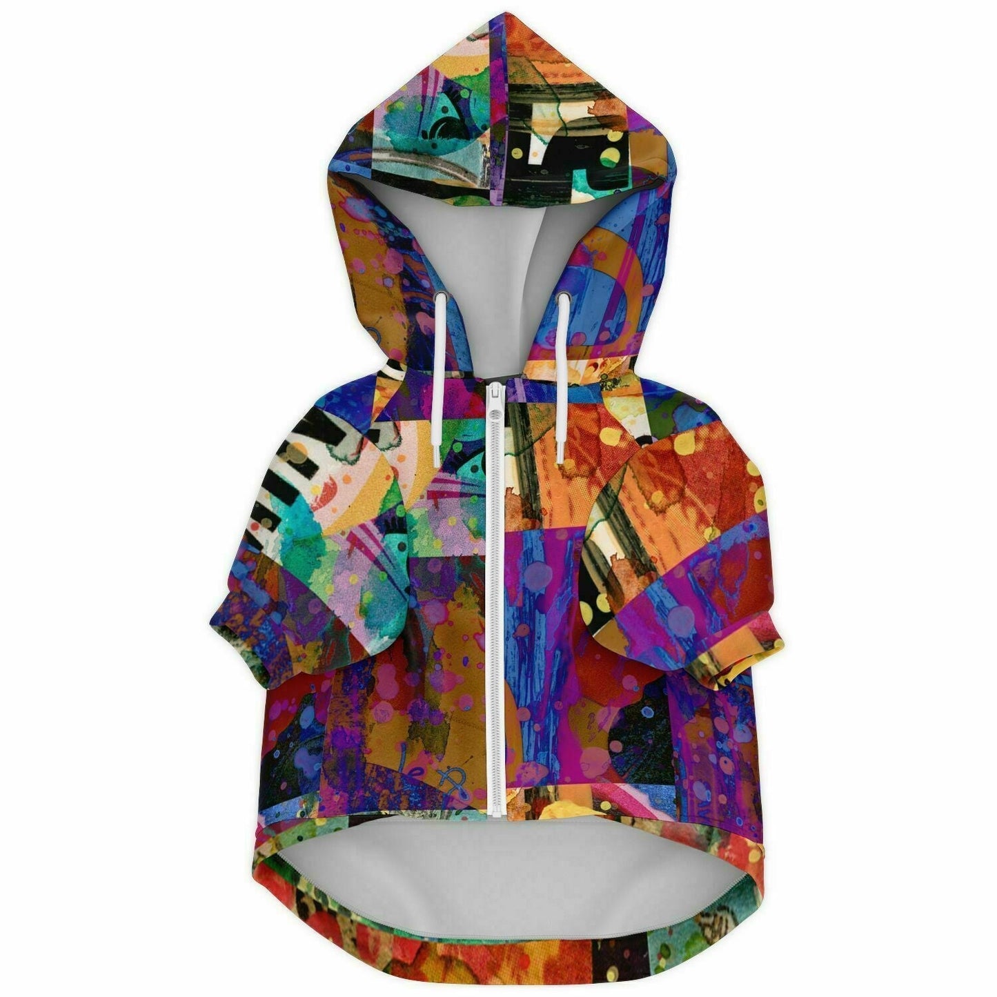 Fashion Dog Zip-Up Hoodie - Premium Fashion Dog Zip-Up Hoodie - AOP from Subliminator - Just $42.50! Shop now at Elementologie