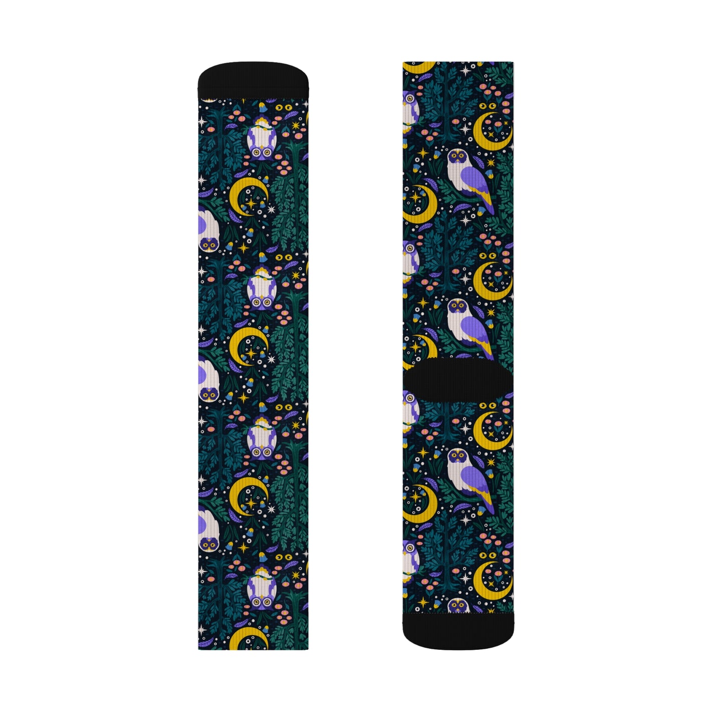 Creative Night Owls Unisex Socks