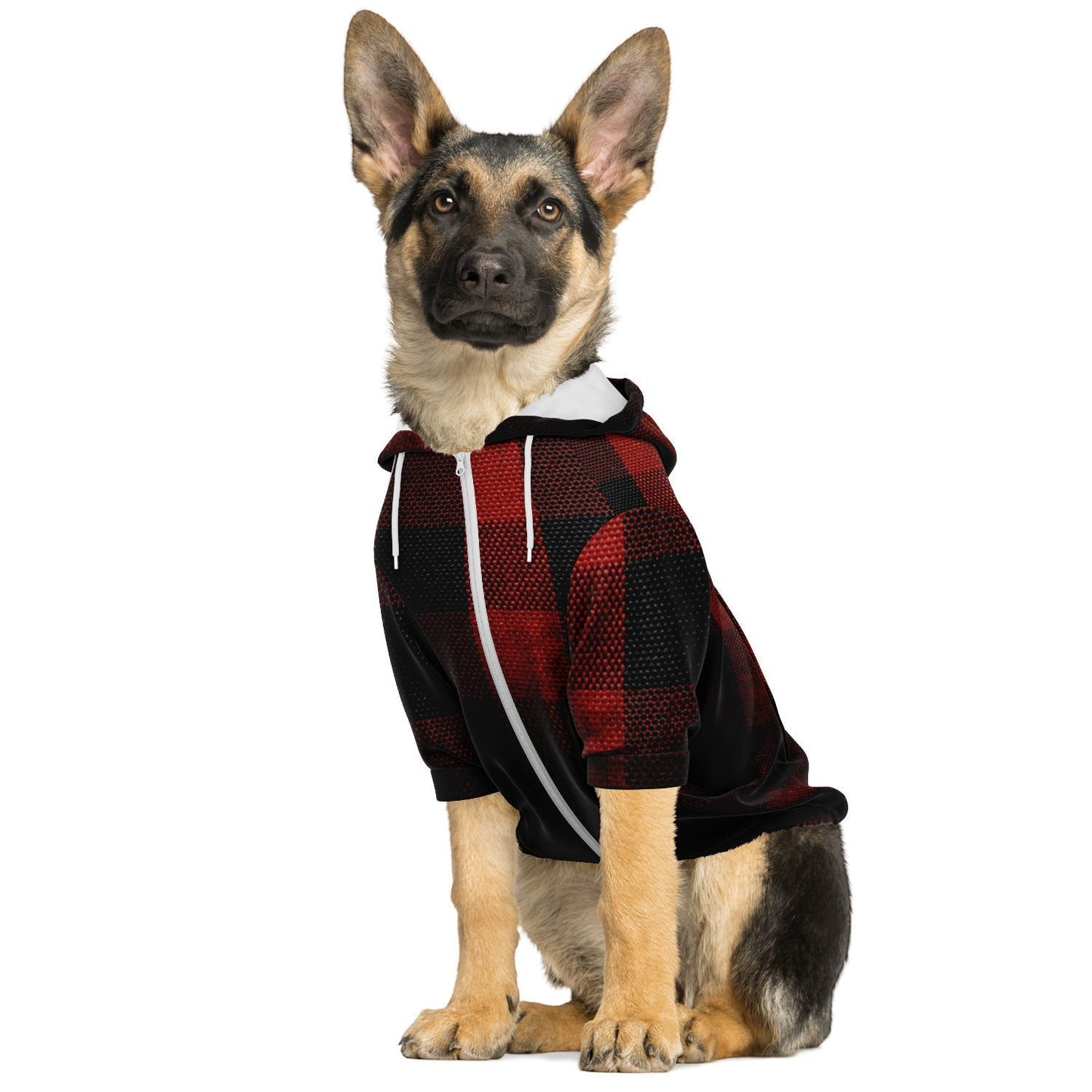 Fashion Dog Zip-Up Hoodie - Premium Fashion Dog Zip-Up Hoodie - AOP from Subliminator - Just $42.50! Shop now at Elementologie