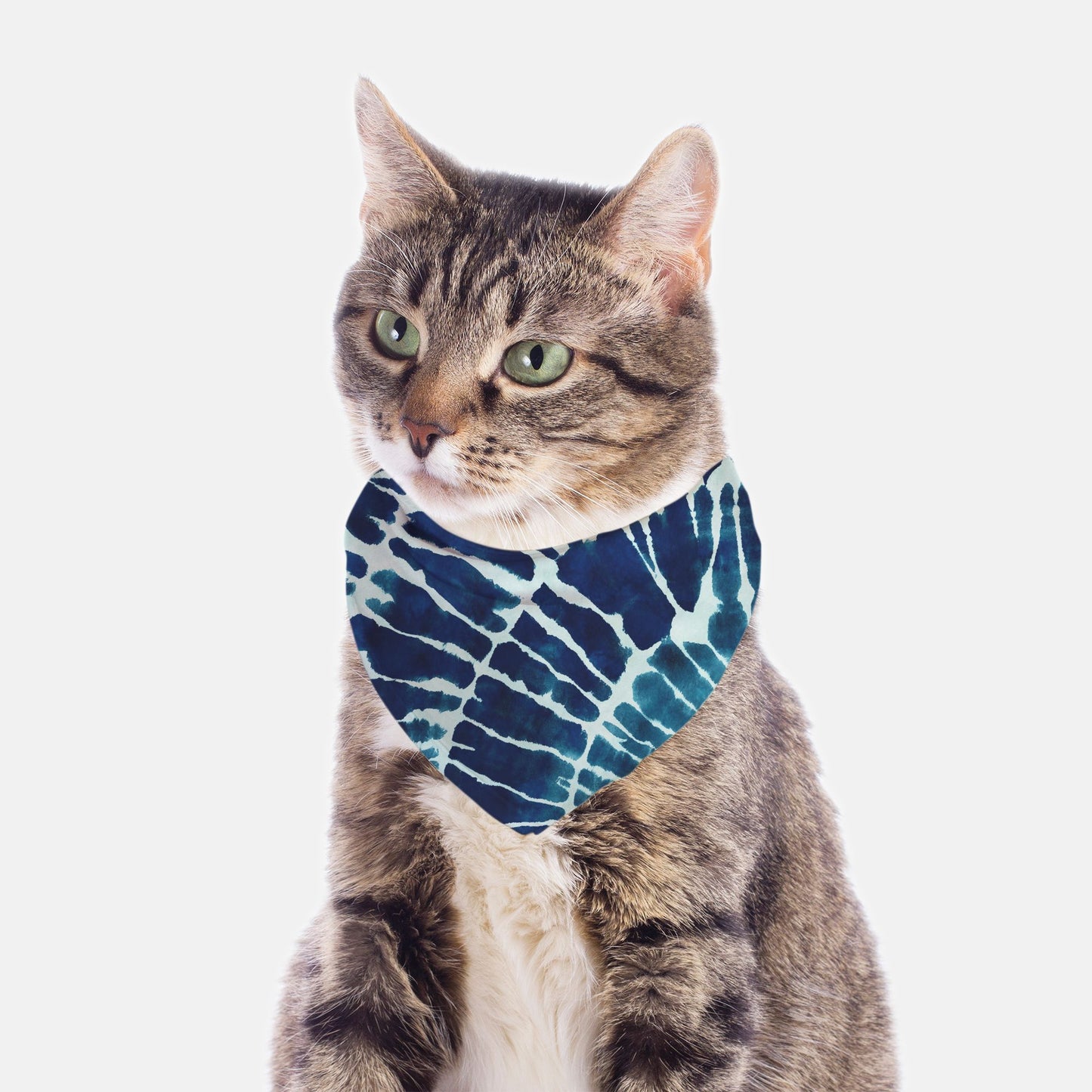 Small Breed Pet Bandana| shibori