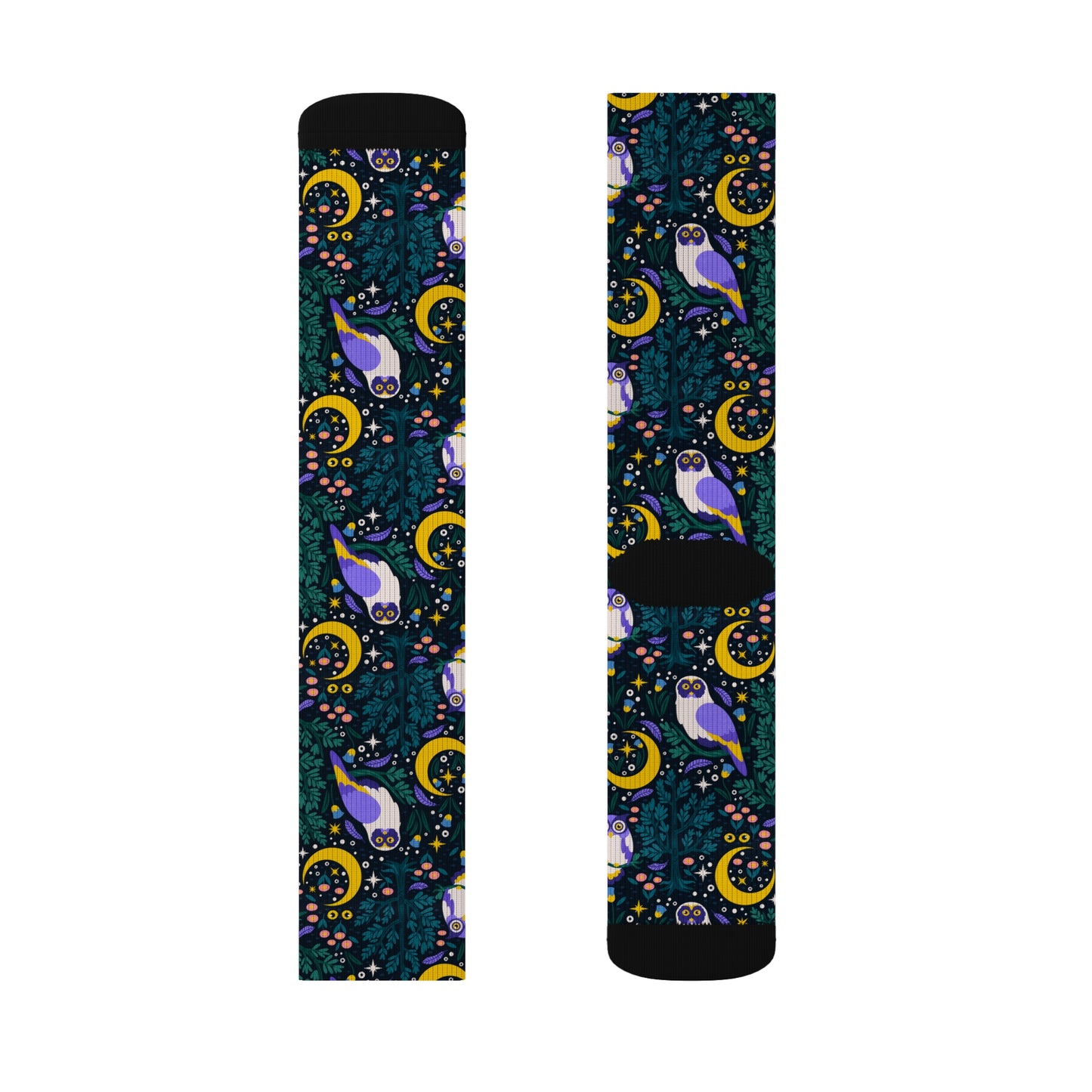 Creative Night Owls Unisex Socks