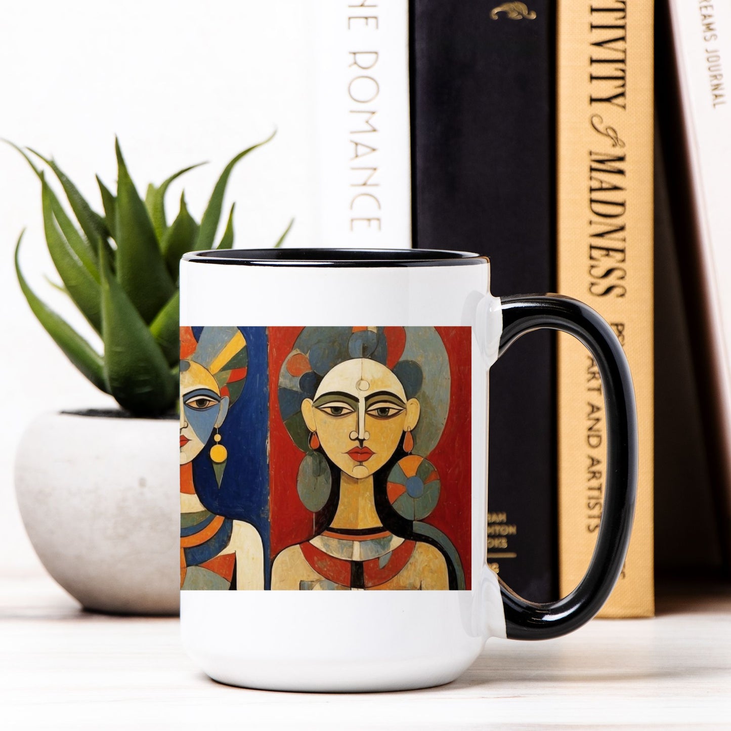 Artistic Coffee Mugs by Edward Martin | Four Goddesses Design