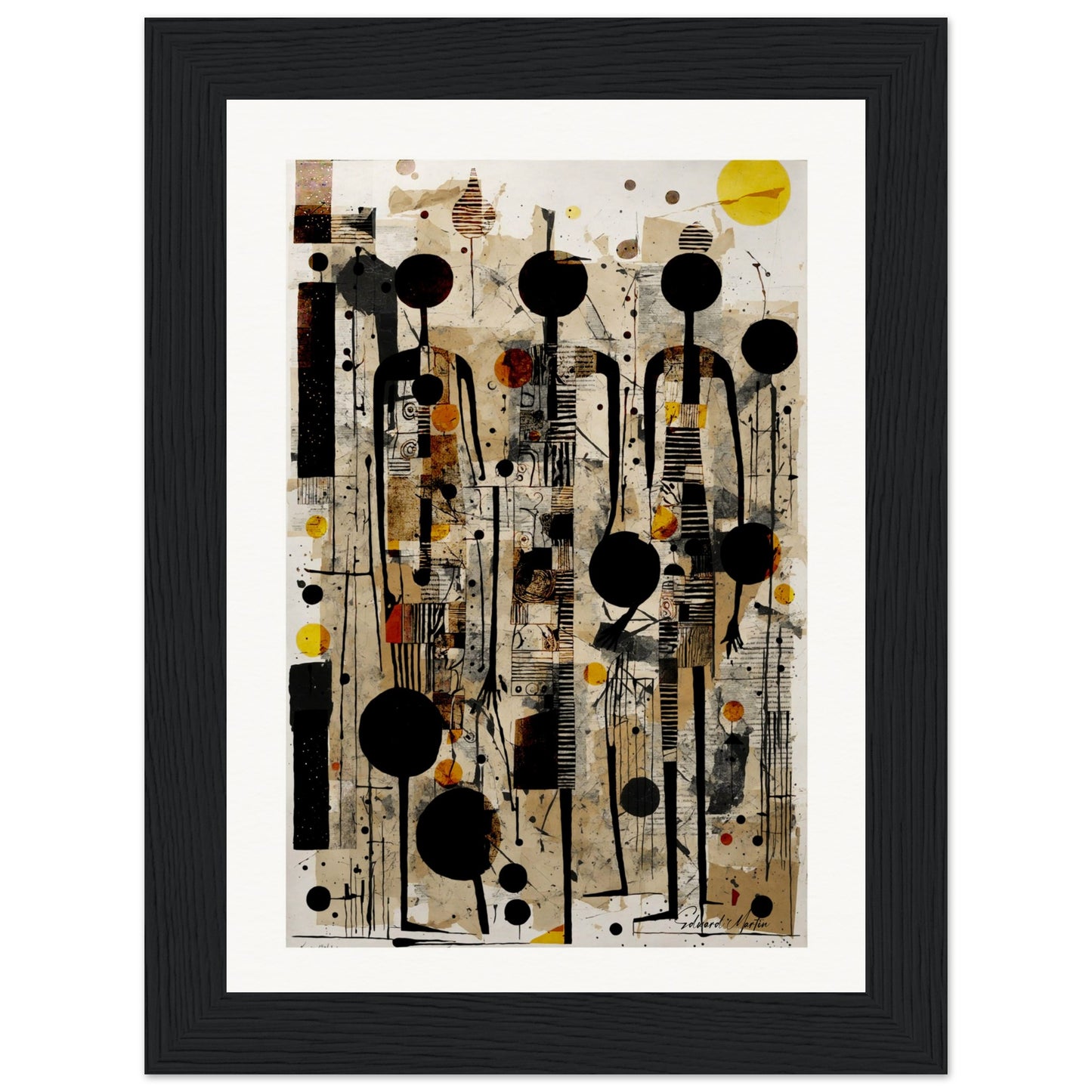 Elegant Museum-Quality Framed Poster with Archival Paper