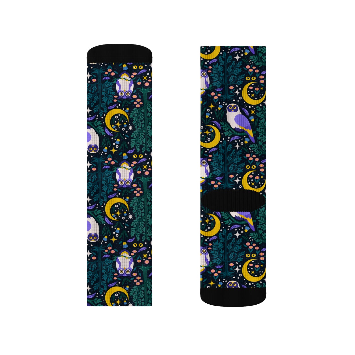 Creative Night Owls Unisex Socks